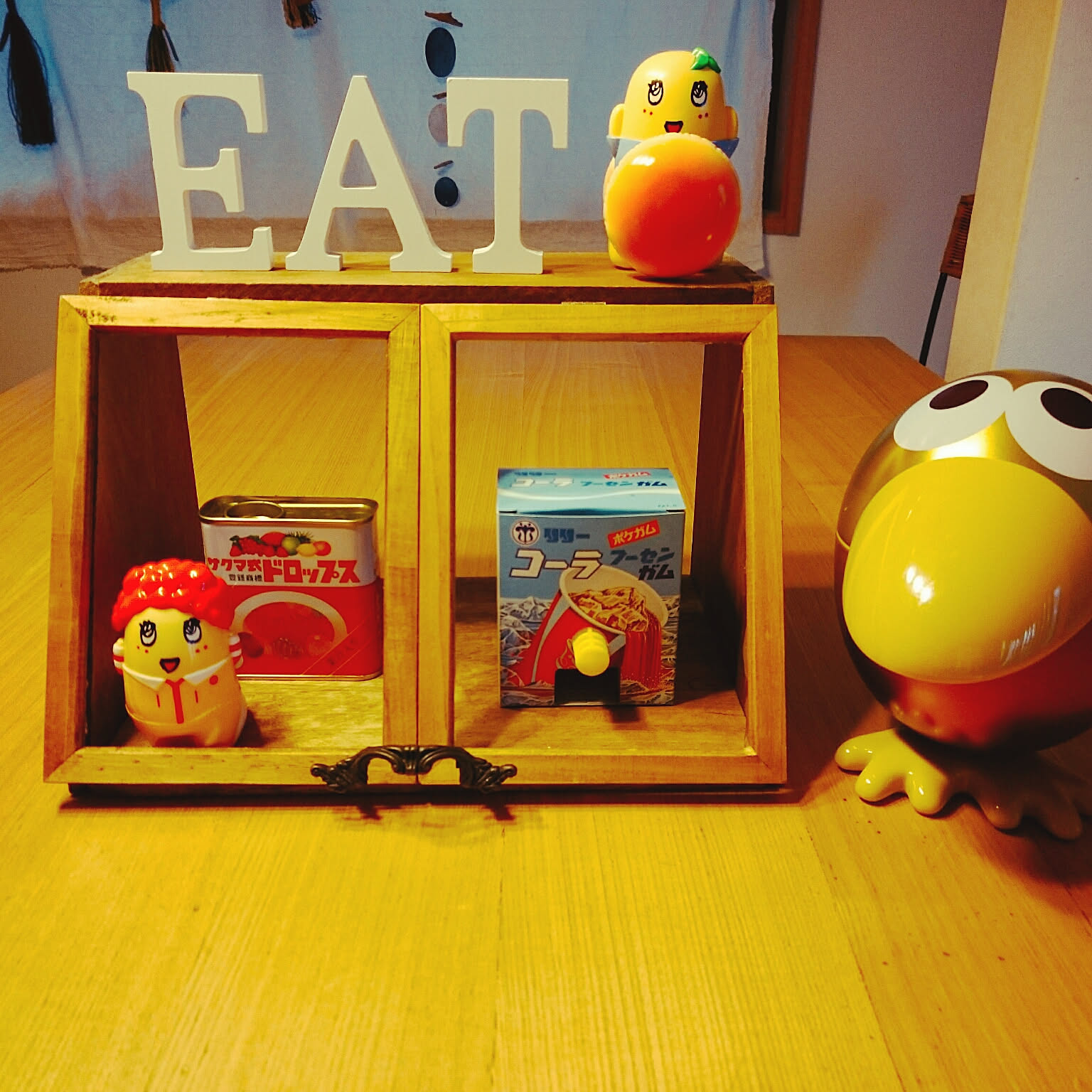 金のキョロちゃん缶のインテリア実例 ｜ RoomClip（ルームクリップ）