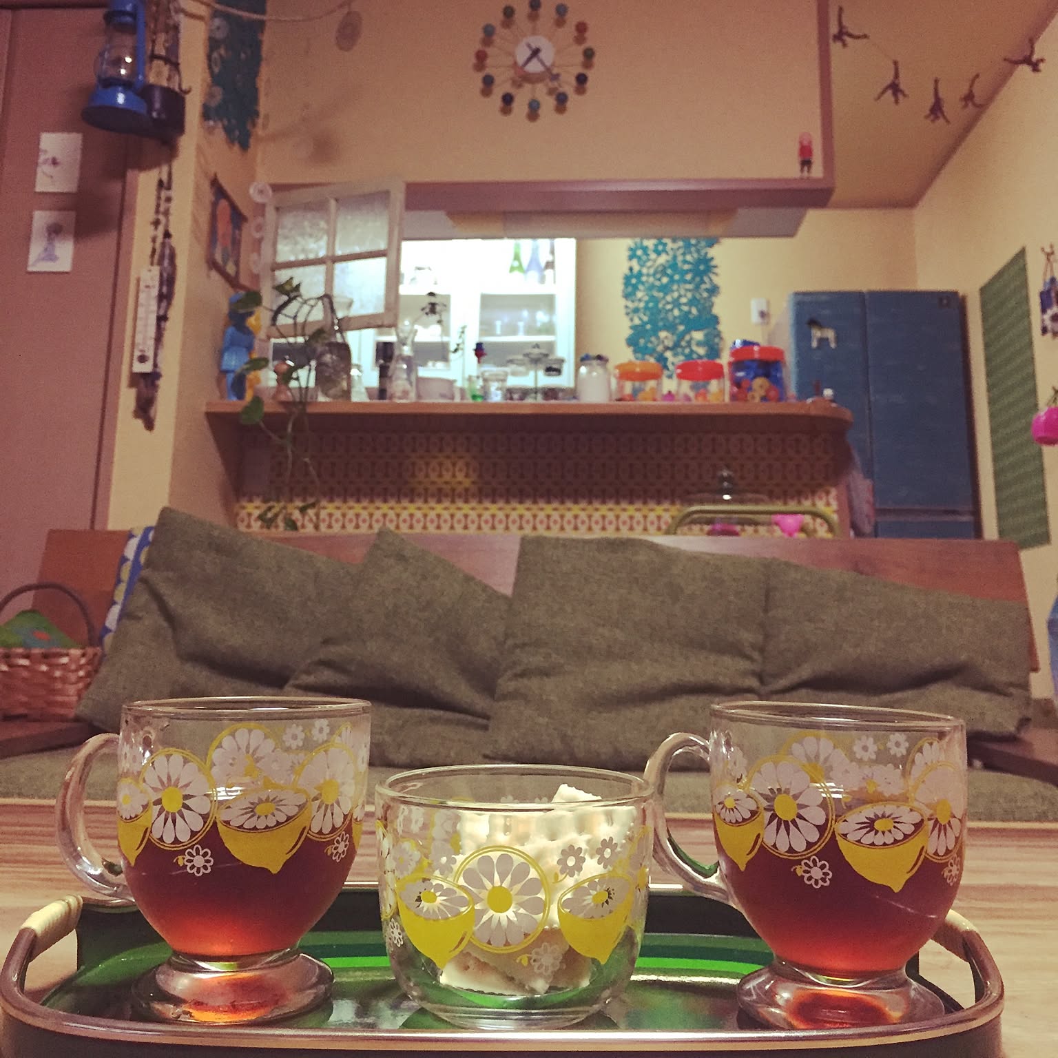 水飲み鳥 昭和レトロのおしゃれなインテリア・部屋・家具の実例