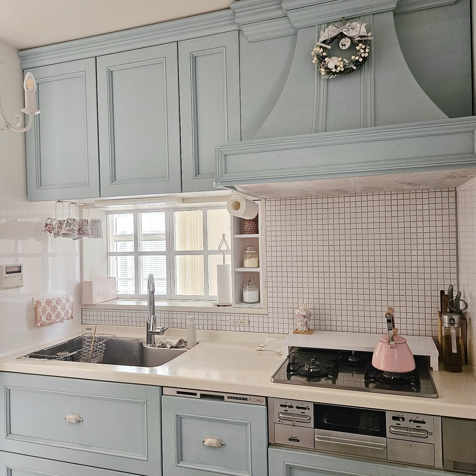 シャビーシック 窓　格子窓　ホワイトペイント angelsdust_2412100-w-cg