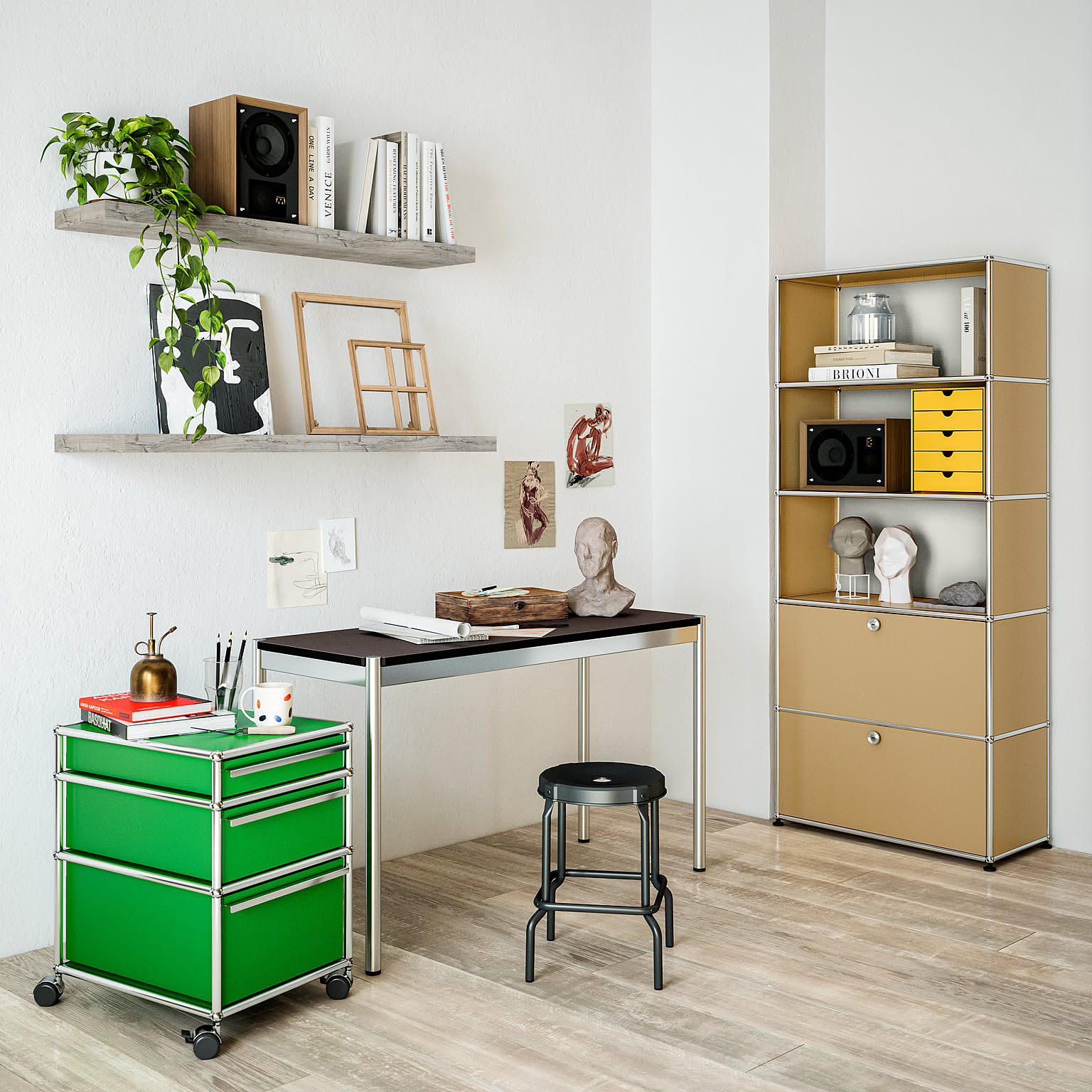 本棚 USMハラーのおすすめ商品とおしゃれな実例 ｜ RoomClip（ルーム