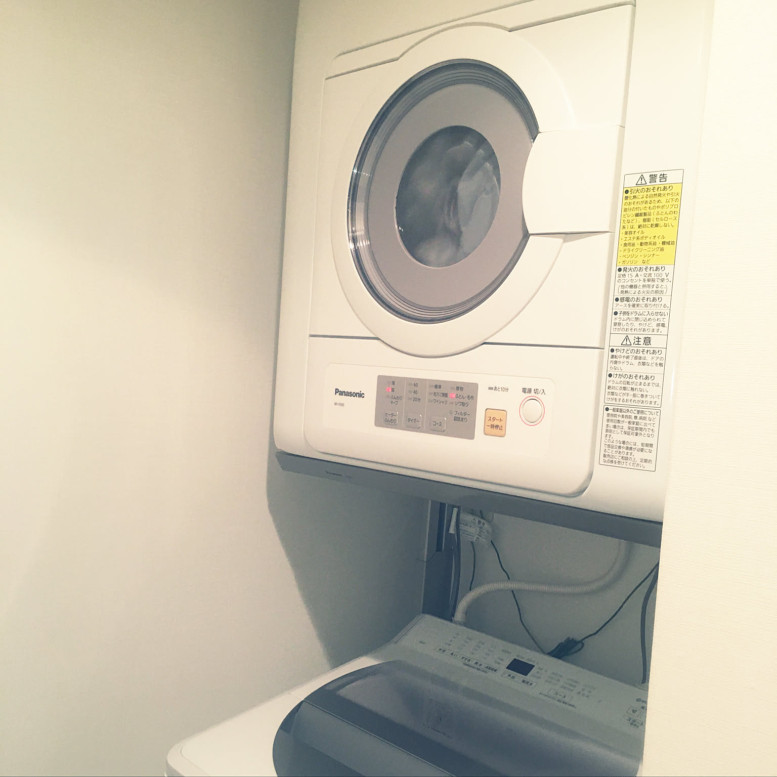 衣類乾燥機/Panasonic/家電/バス/トイレのインテリア実例 - 2020-07-09 