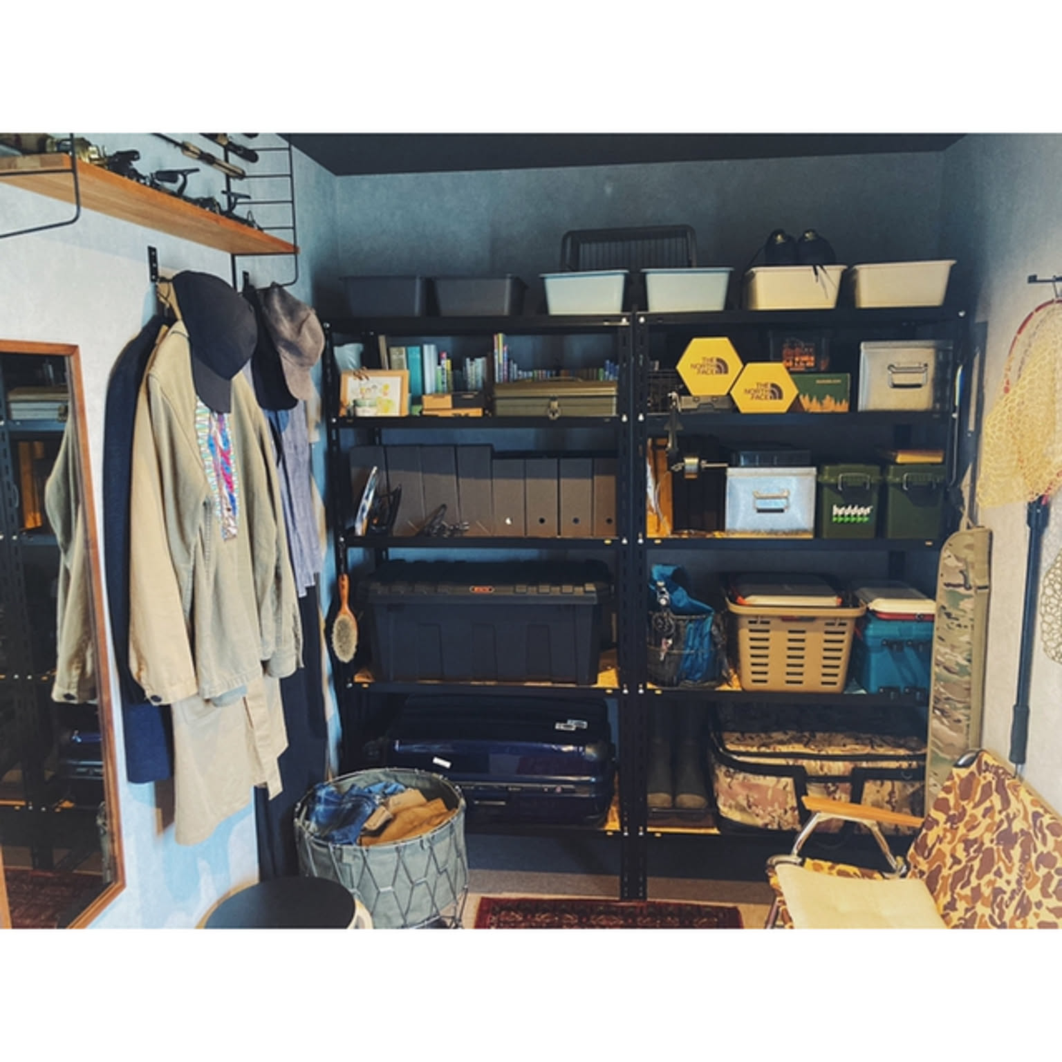 スチールラック ビンテージのおすすめ商品とおしゃれな実例