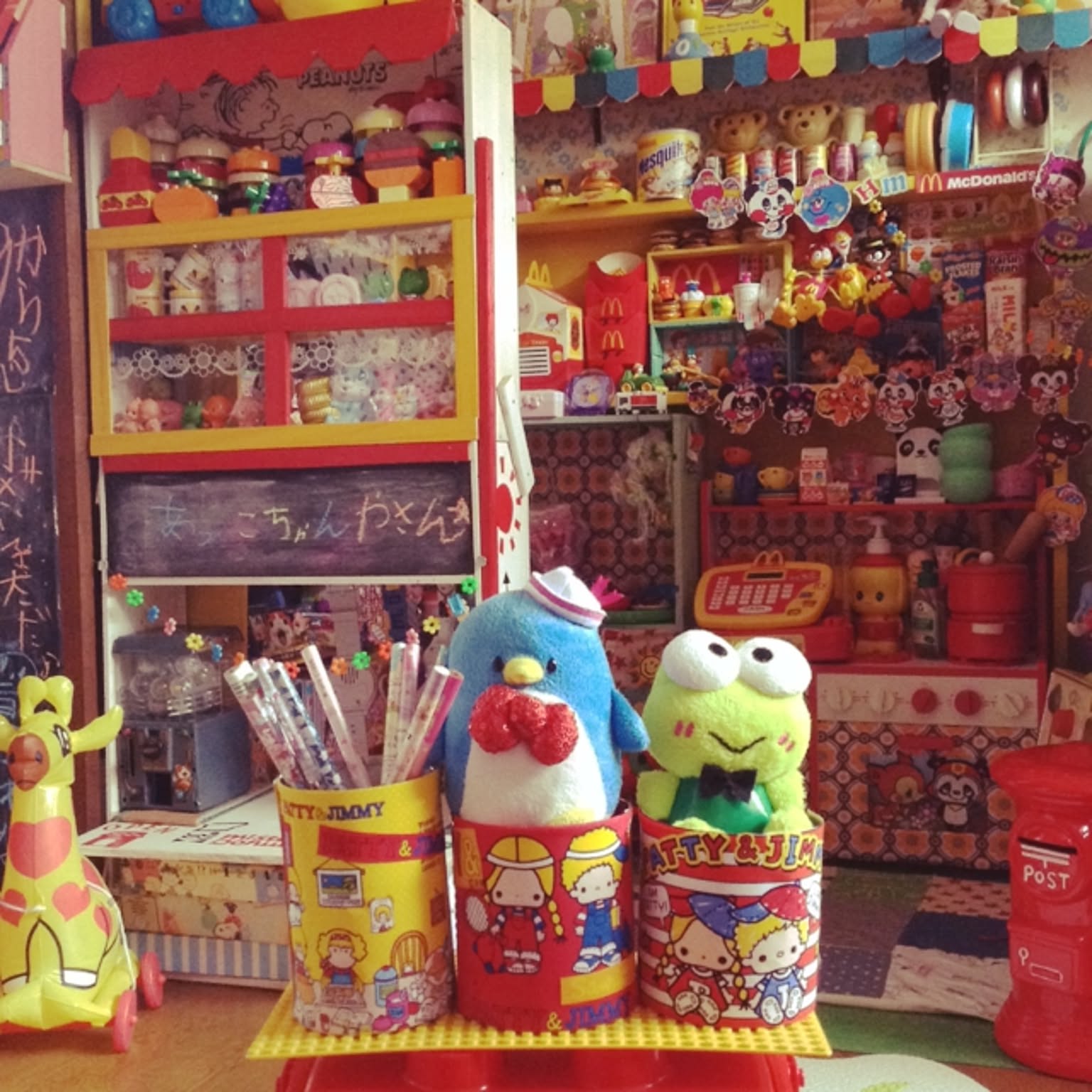 レトロ サンリオのおしゃれなインテリア・部屋・家具の実例