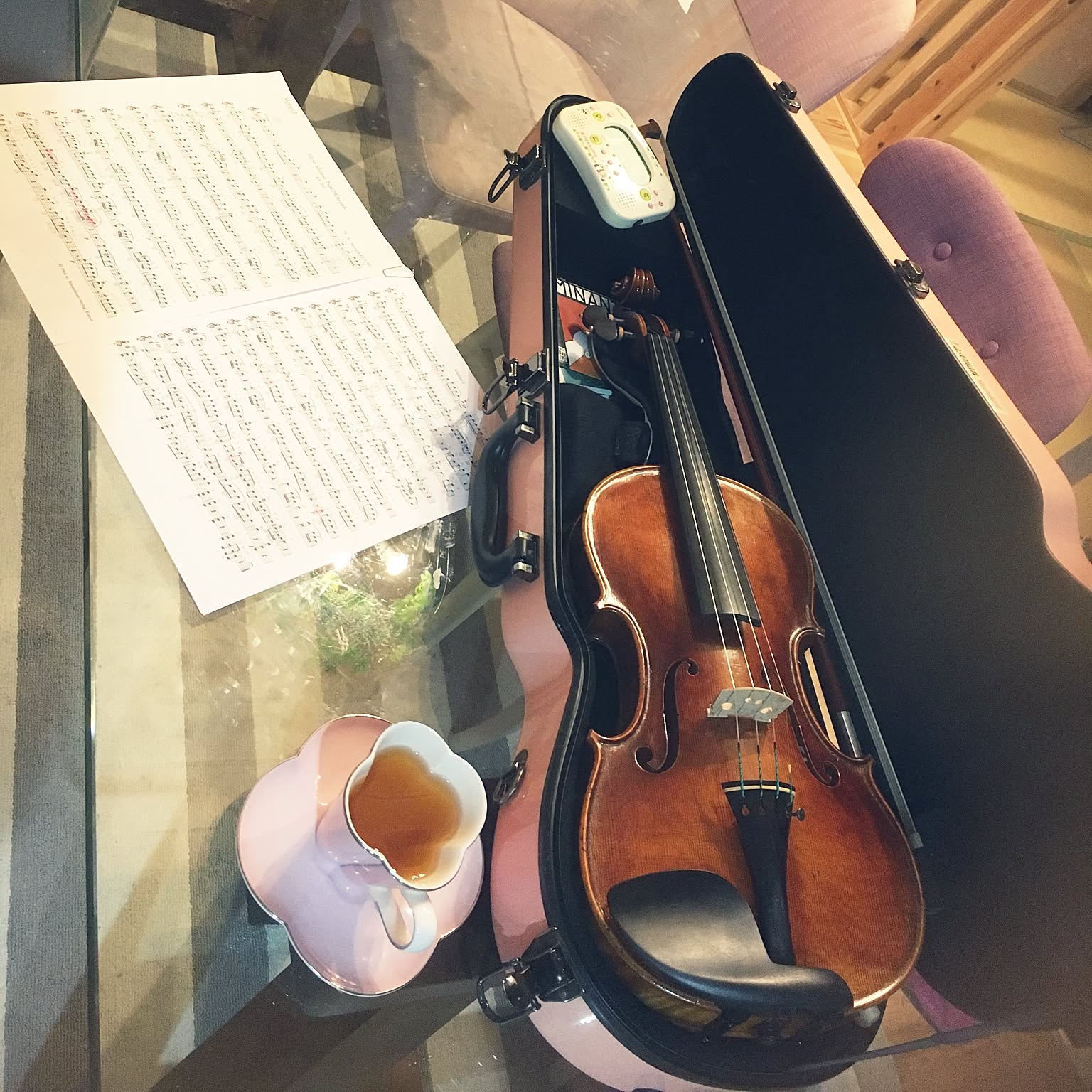 お値下げしました！ヴァイオリンケース　インテリアにも お値下げしました！ヴァイオリンケース インテリアにも