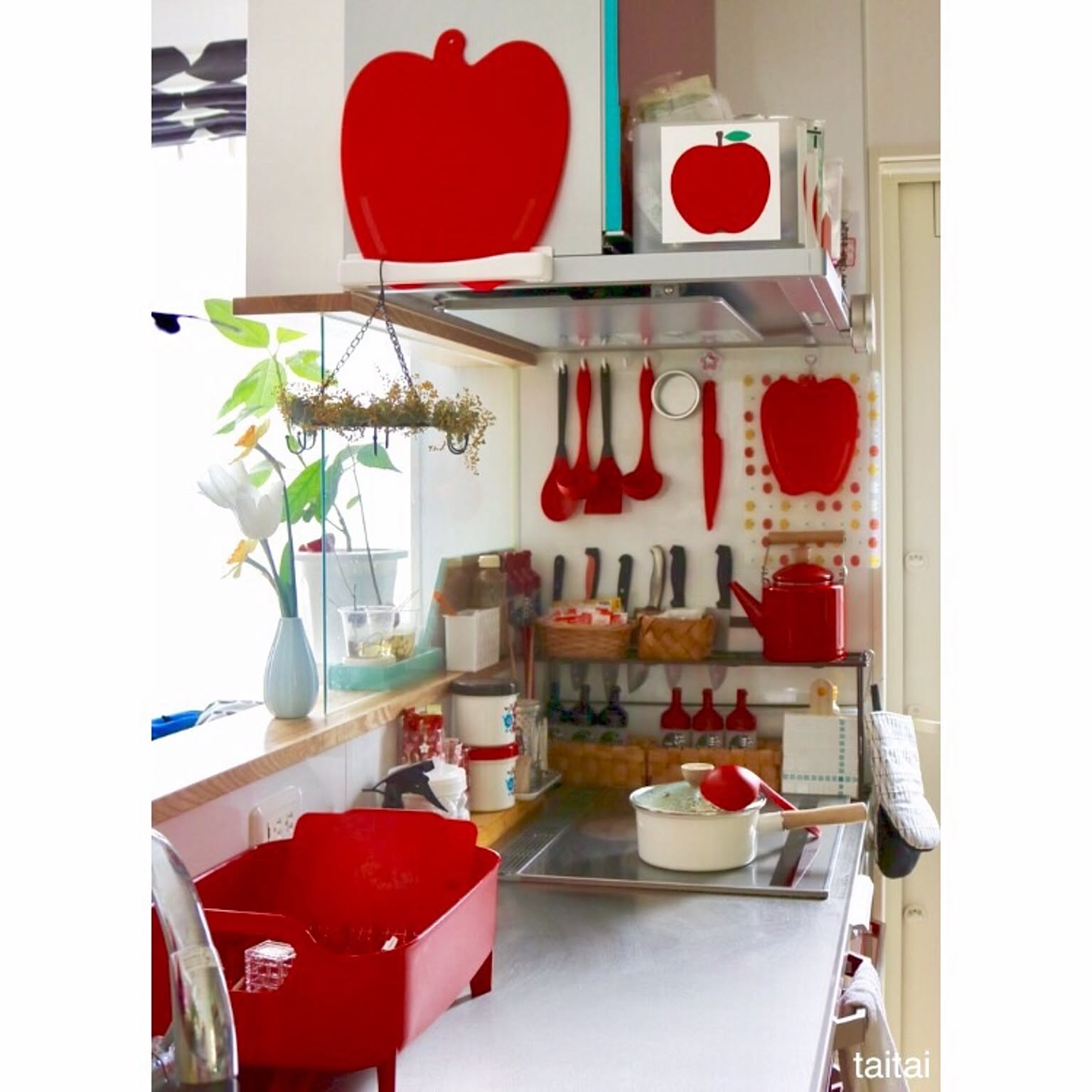 RED 赤色 キッチンアイテム リビングアイテム インテリア 234bbad21600a88b6a538bc9f422a3