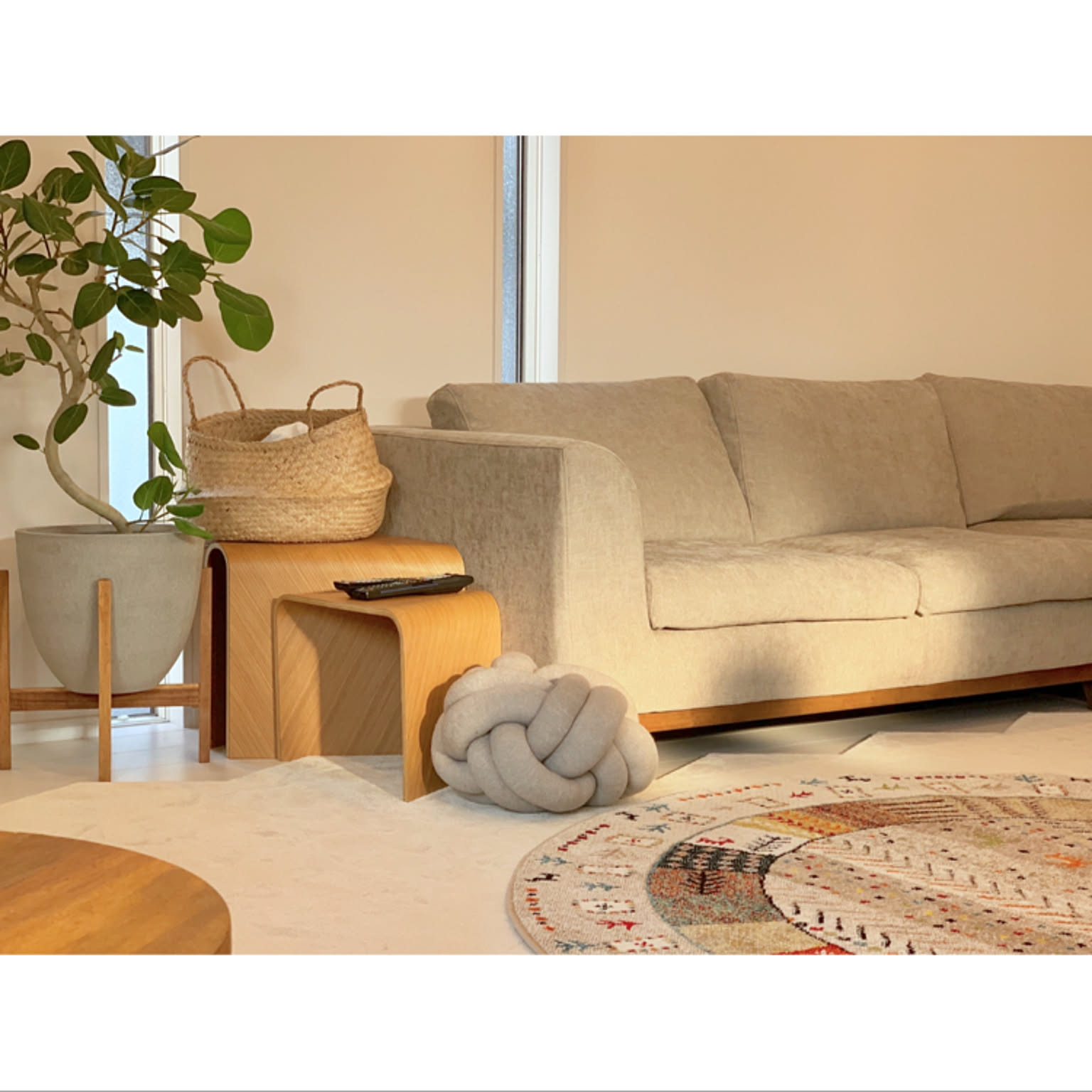 無印良品　重なるテーブルベンチ　大小　オーク材 無印良品 重なるテーブルベンチ 大小 オーク材