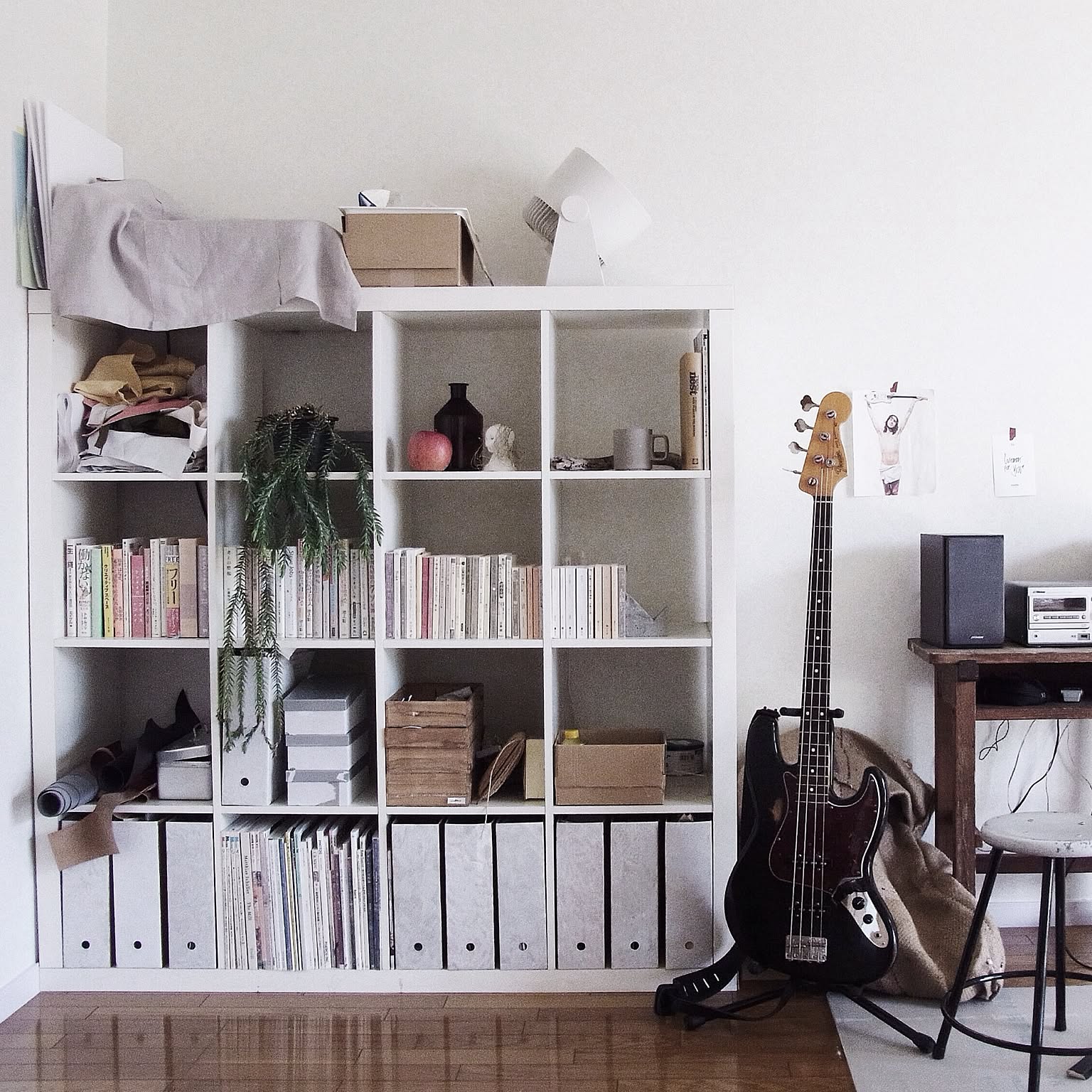 IKEA　エクスペディート IKEAでEXPEDITの棚を買ったんだ。やっと自分のコレクションを自慢