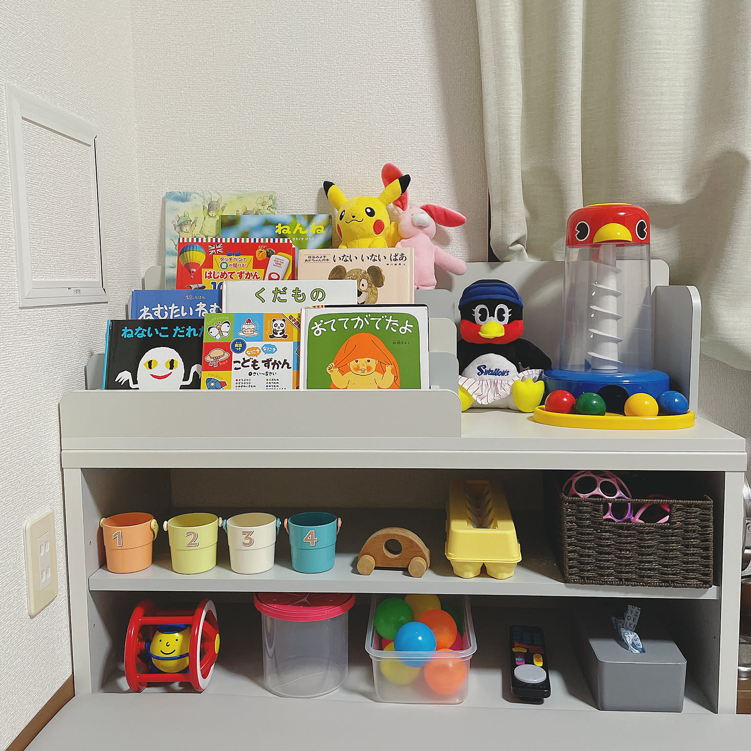 絵本棚 モンテッソーリのおすすめ商品とおしゃれな実例 ｜ RoomClip