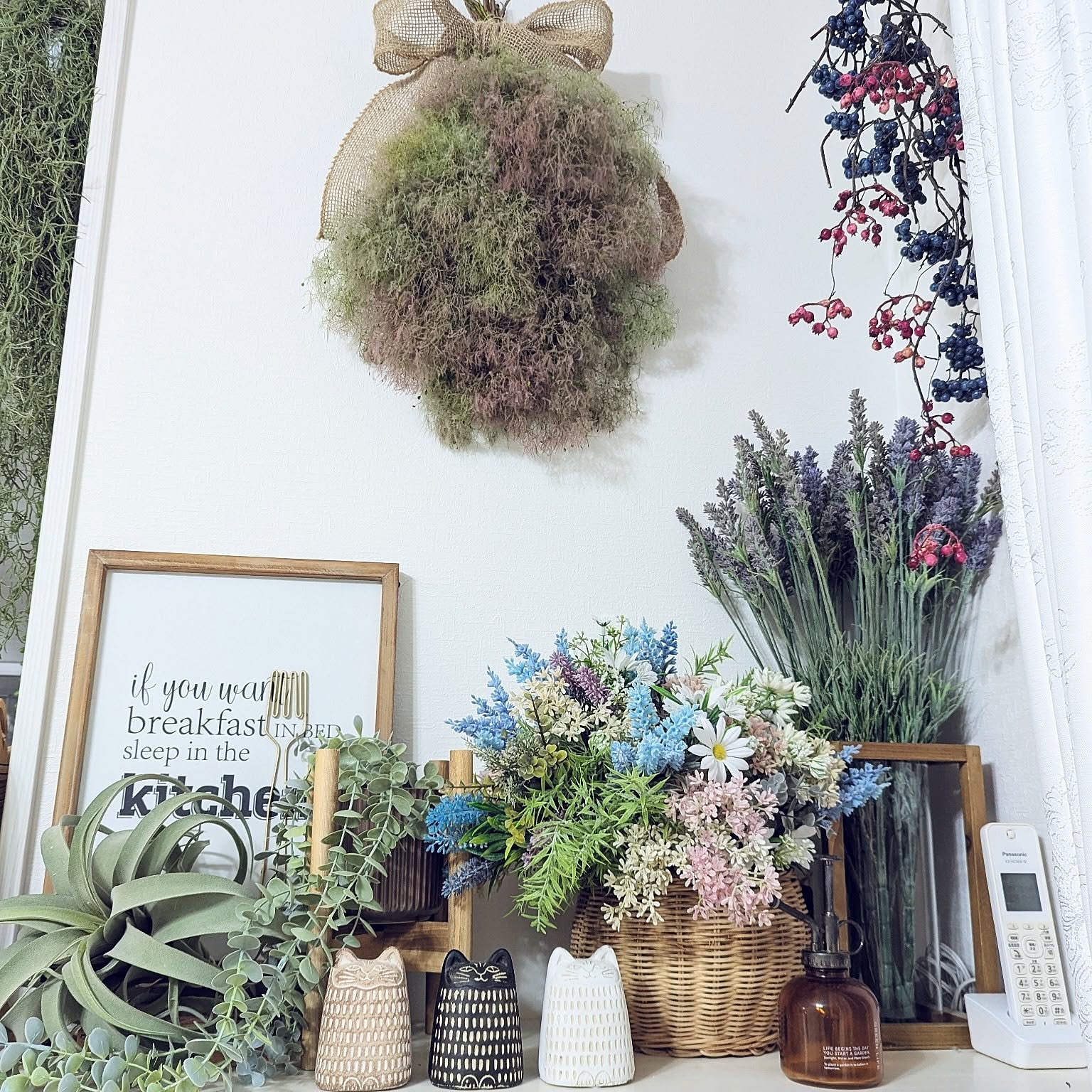 スワッグ スモークツリーのスワッグのおすすめ商品とおしゃれな実例