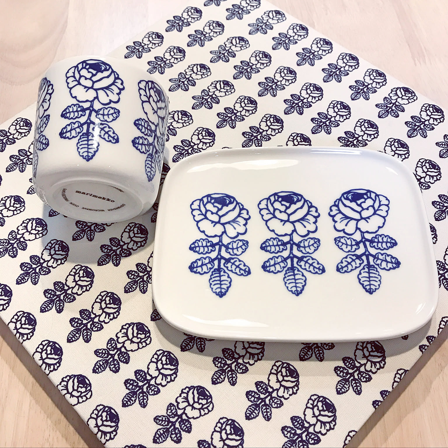 marimekko - 【にし】マリメッコ プケッティ スクエアプレート2枚セット 楽天市場】マリメッコ プケッティ プレート スクエアの通販