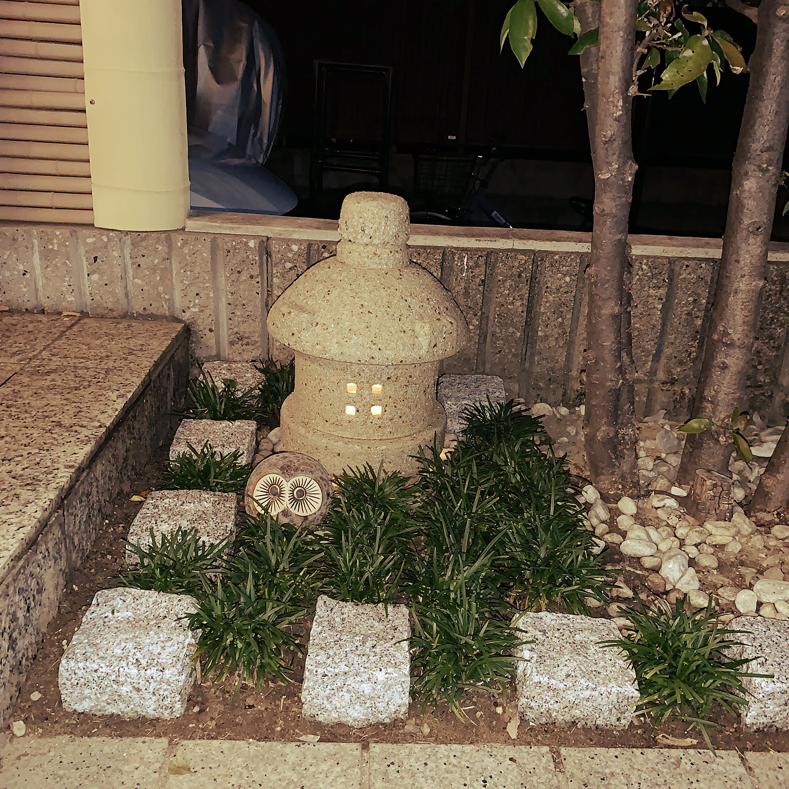 灯籠 石 インテリア 2757eea4d97039bf8450c869477c43