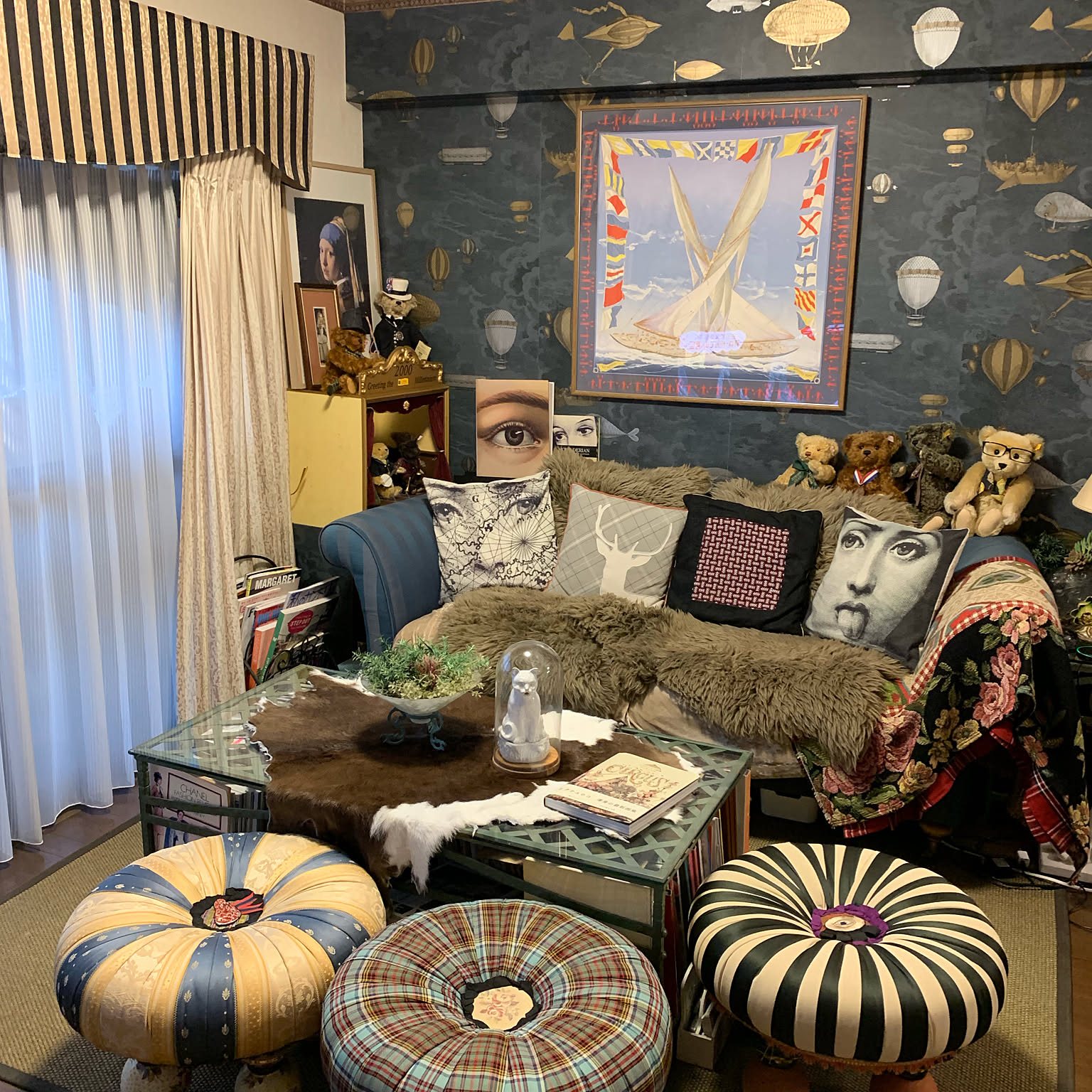 額装　インテリア　エルメス　10月中旬発送 あのHermès（エルメス）のスカーフを額装すると・・・ - 東京