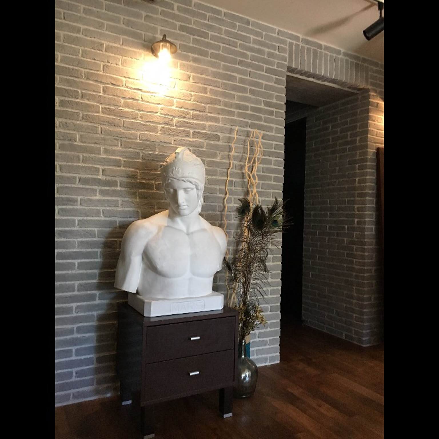 Amazon.co.jp: akindou 自宅が美術館 石膏像風 人物像 シリーズ