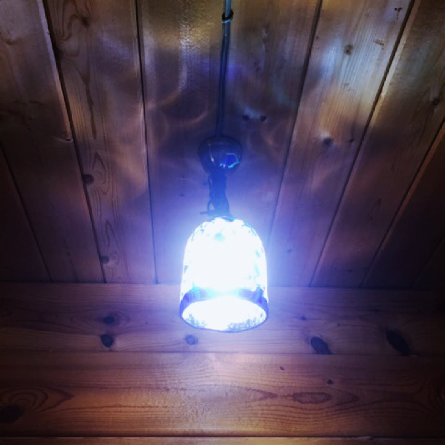 イタリアオパールセントベネチアンガラスランプシェードペンダントライト