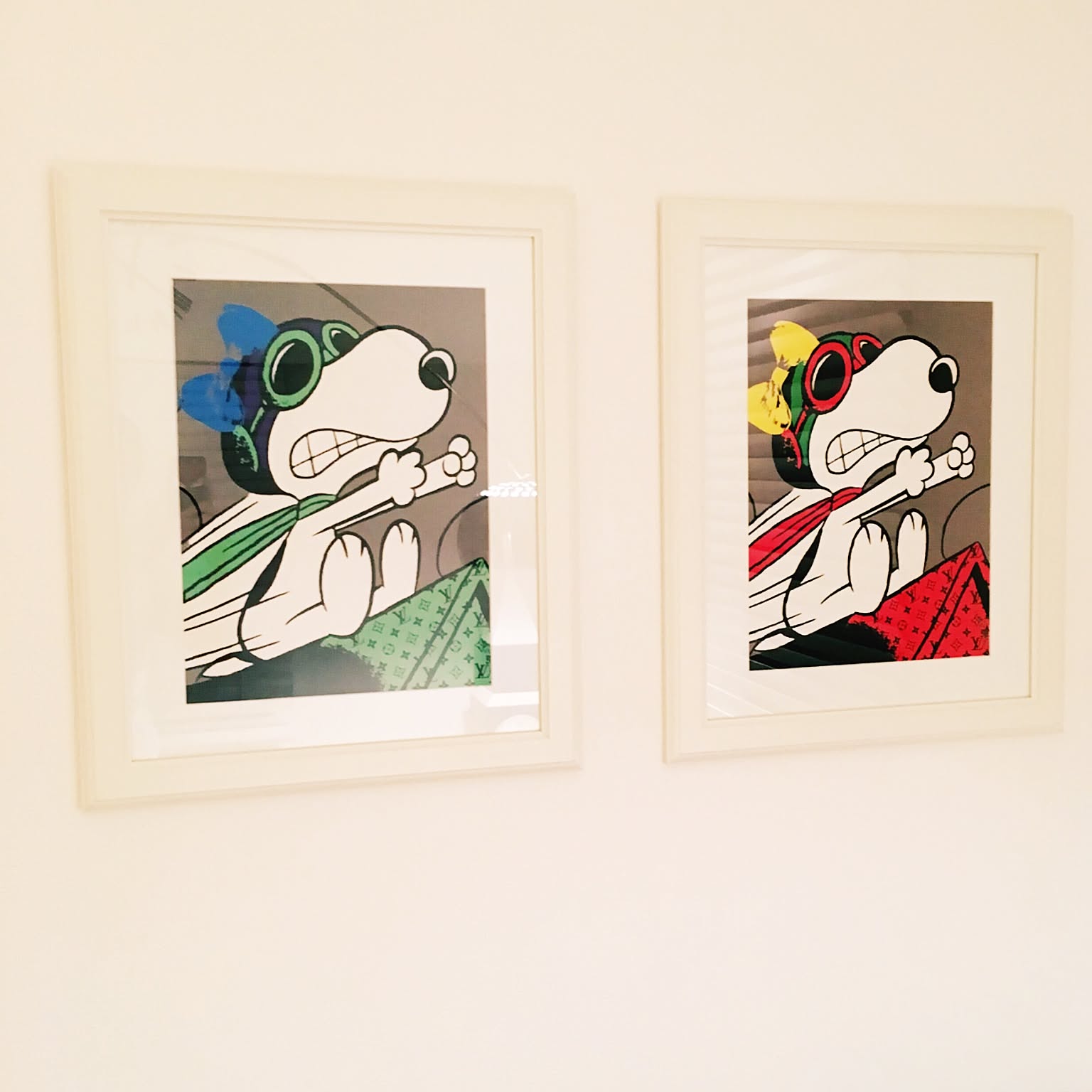 SNOOPY シルクスクリーン スヌーピー シルクスクリーンのおすすめ商品とおしゃれな実例