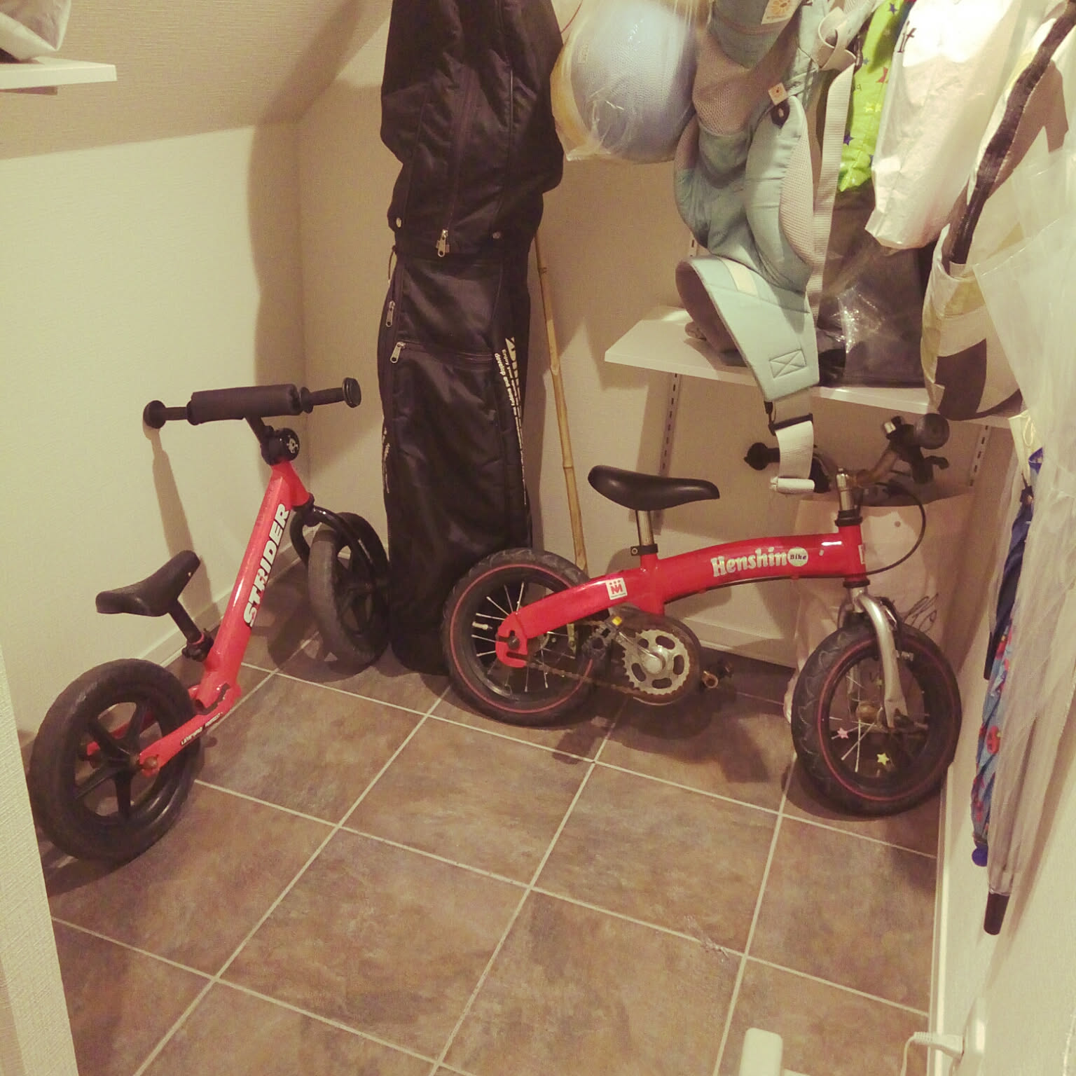 玄関/入り口 へんしんバイクのインテリア実例 ｜ RoomClip（ルーム