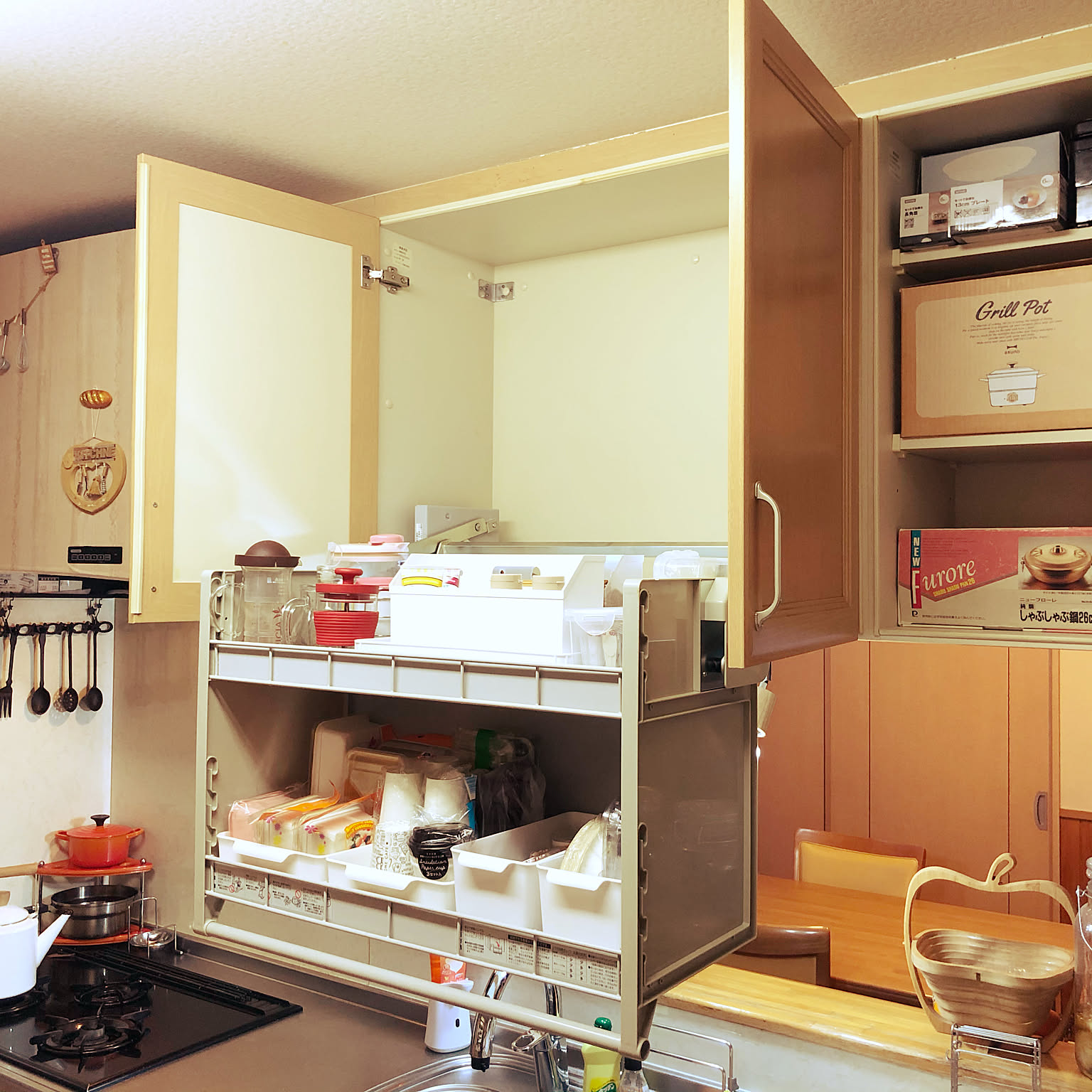 ryokoちゃんさま専用ページ♡ カントリー ハート　キッチンキャビネット 楽天市場】カントリー ハイキャビネット 36384 送料無料