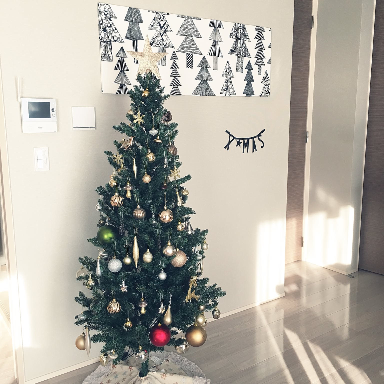 クリスマスツリー marimekko ファブリックパネルのおすすめ商品と