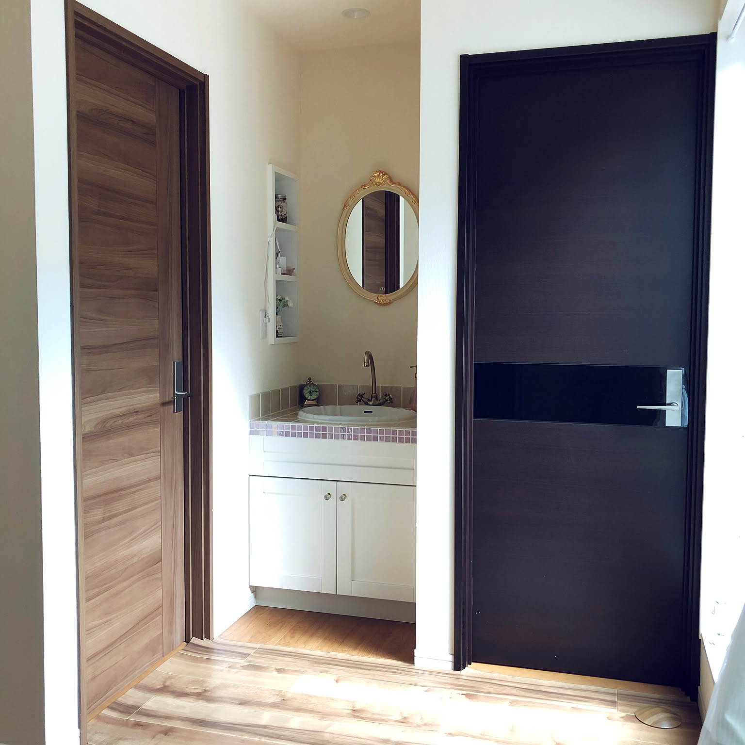 EIDAI/壁/天井/創作洗面台/室内ドア/ドアストッパーのインテリア実例 - 2019-04-11 13:05:03 ｜  RoomClip（ルームクリップ）