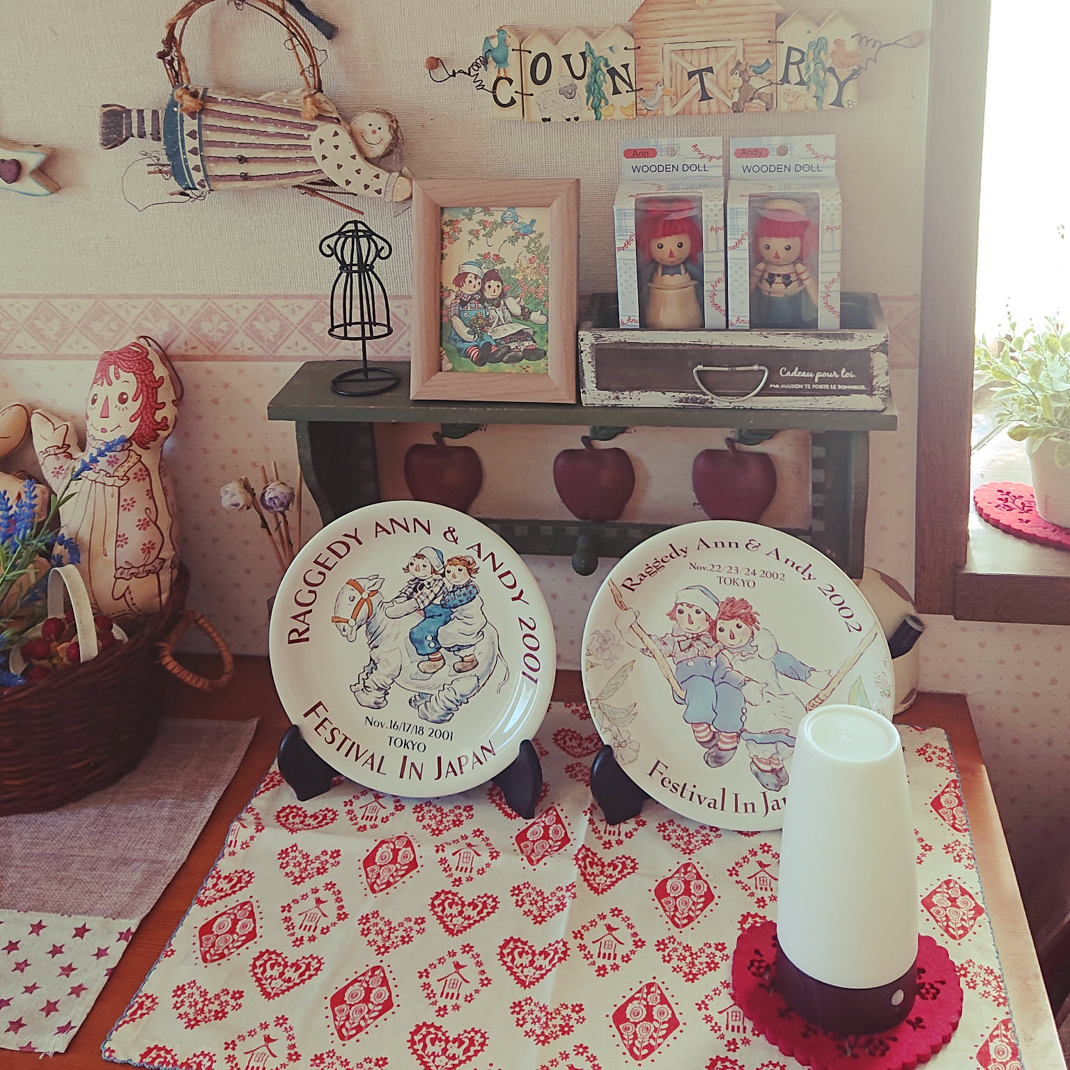 アメリカンカントリー ラガディ・アン＆アンディのインテリア実例