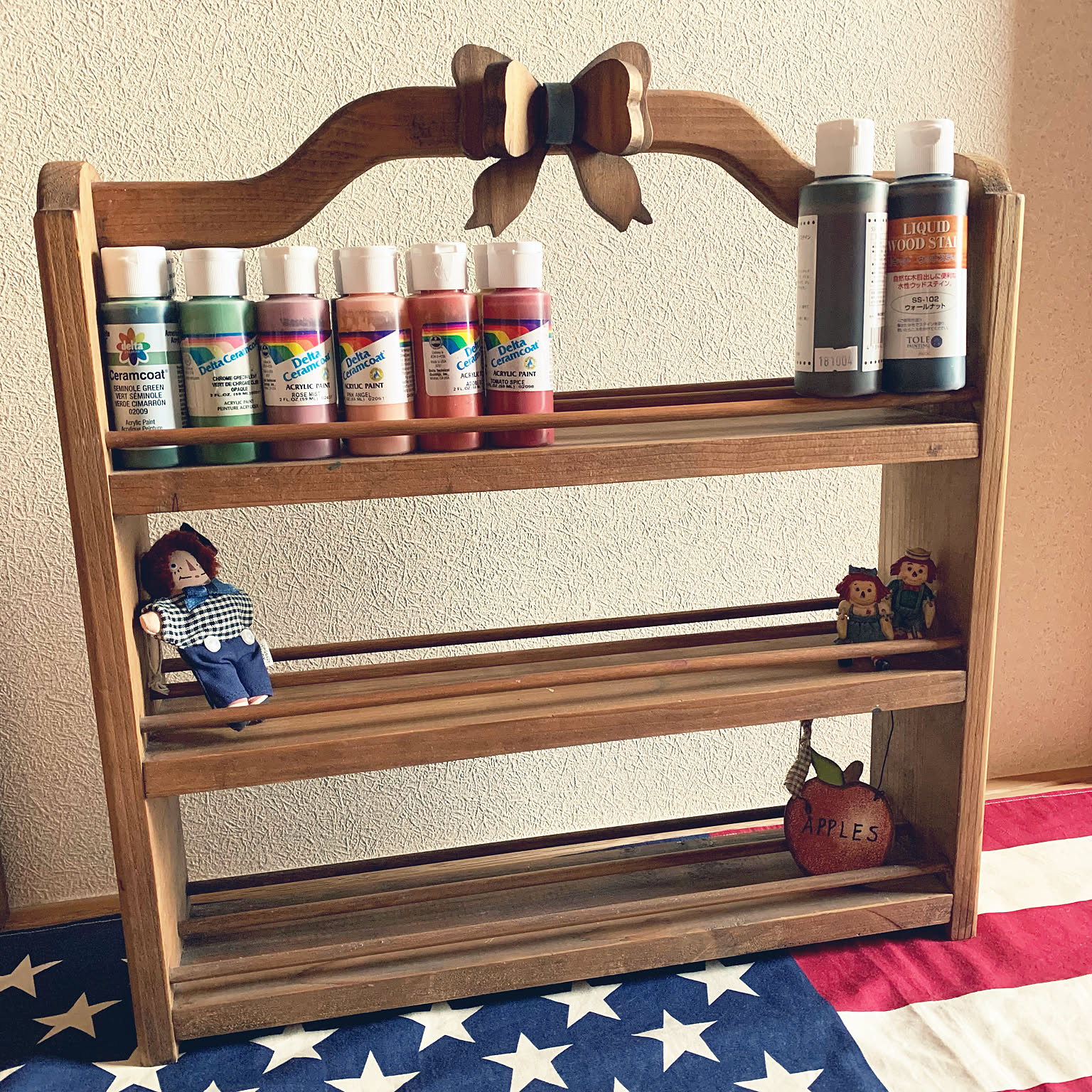 美品❇️アメリカン カントリーサイド（トールペイント）大