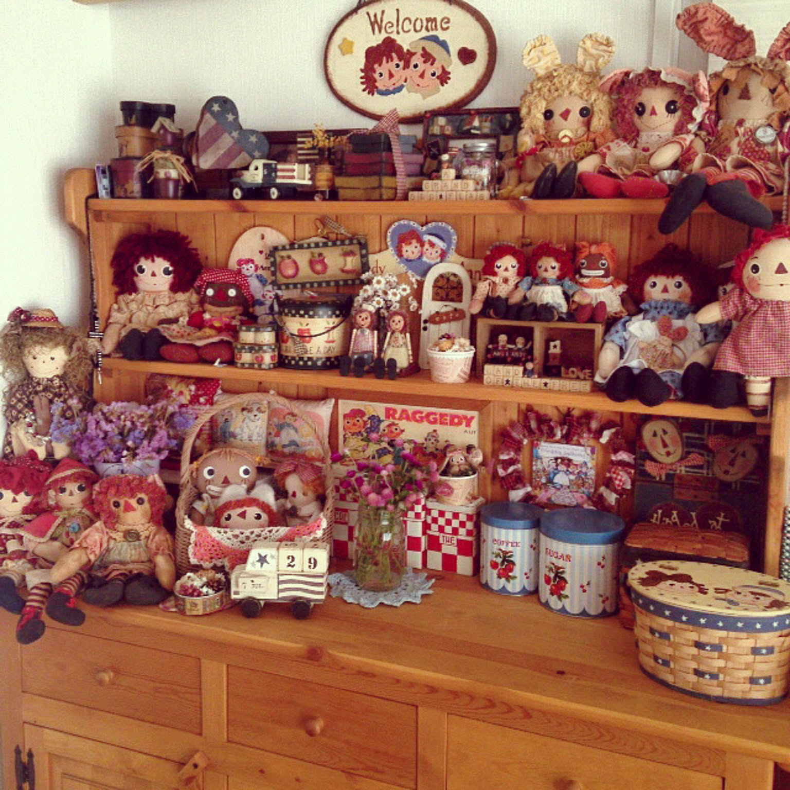 アメリカンカントリー ラガディ・アン＆アンディのインテリア実例