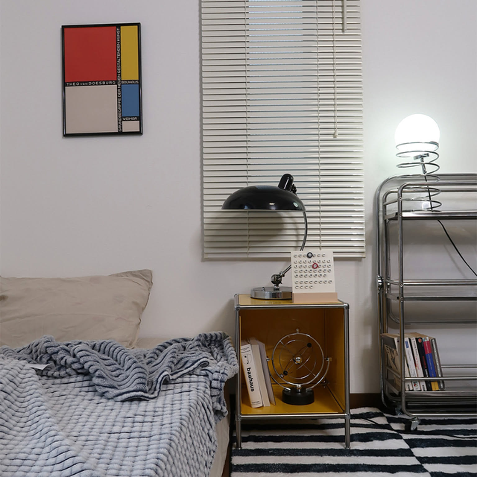 perpetual calendar ミッドセンチュリー バウハウス 家具 雑貨