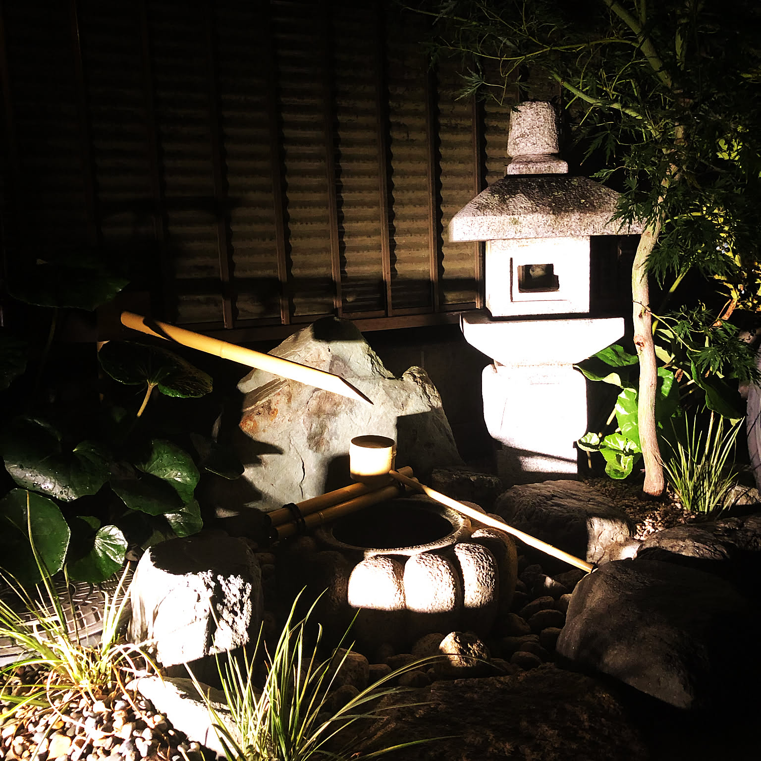 灯籠 置物 レイアウト 灯籠 置物 レイアウト