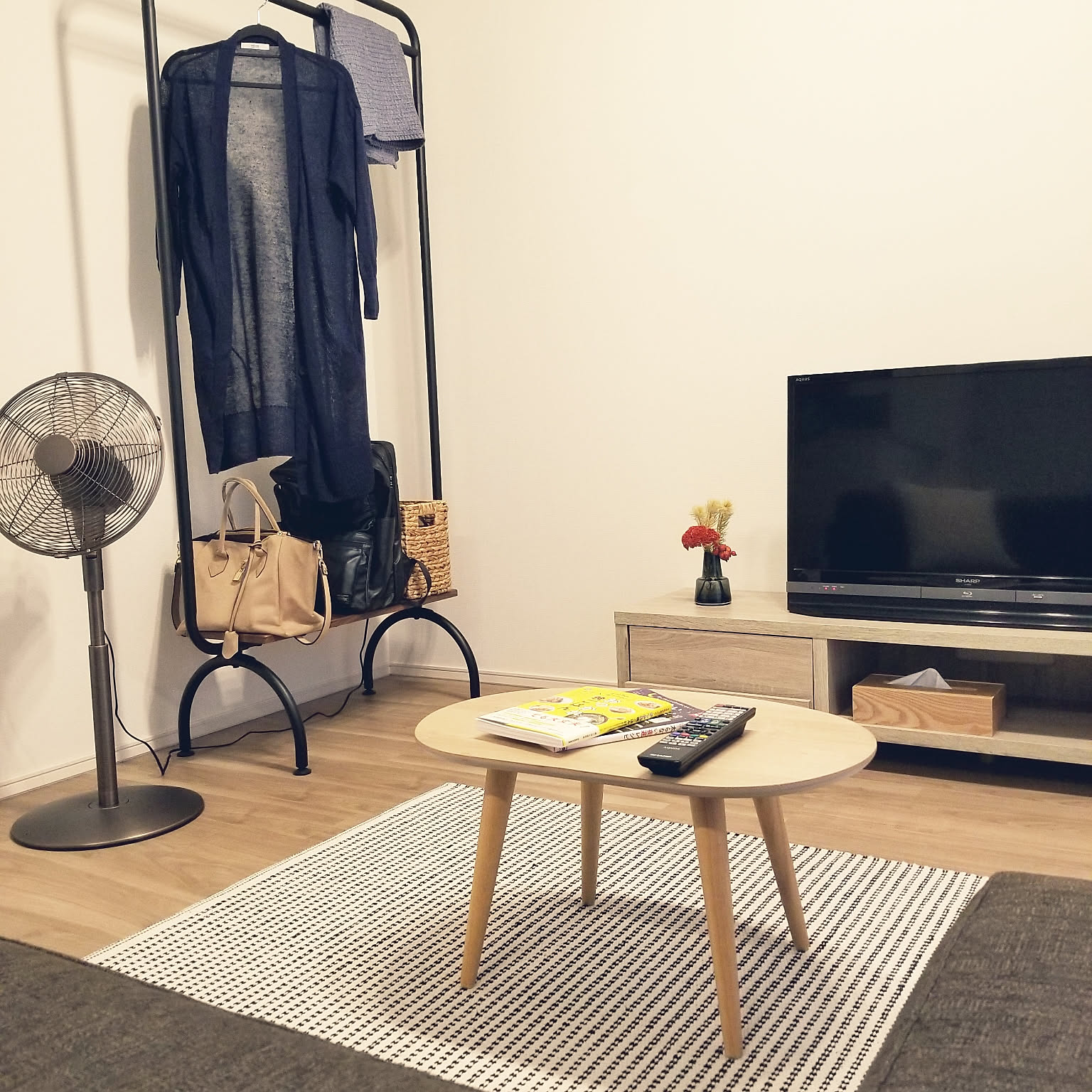 ハンガーラック momo naturalのおすすめ商品とおしゃれな実例