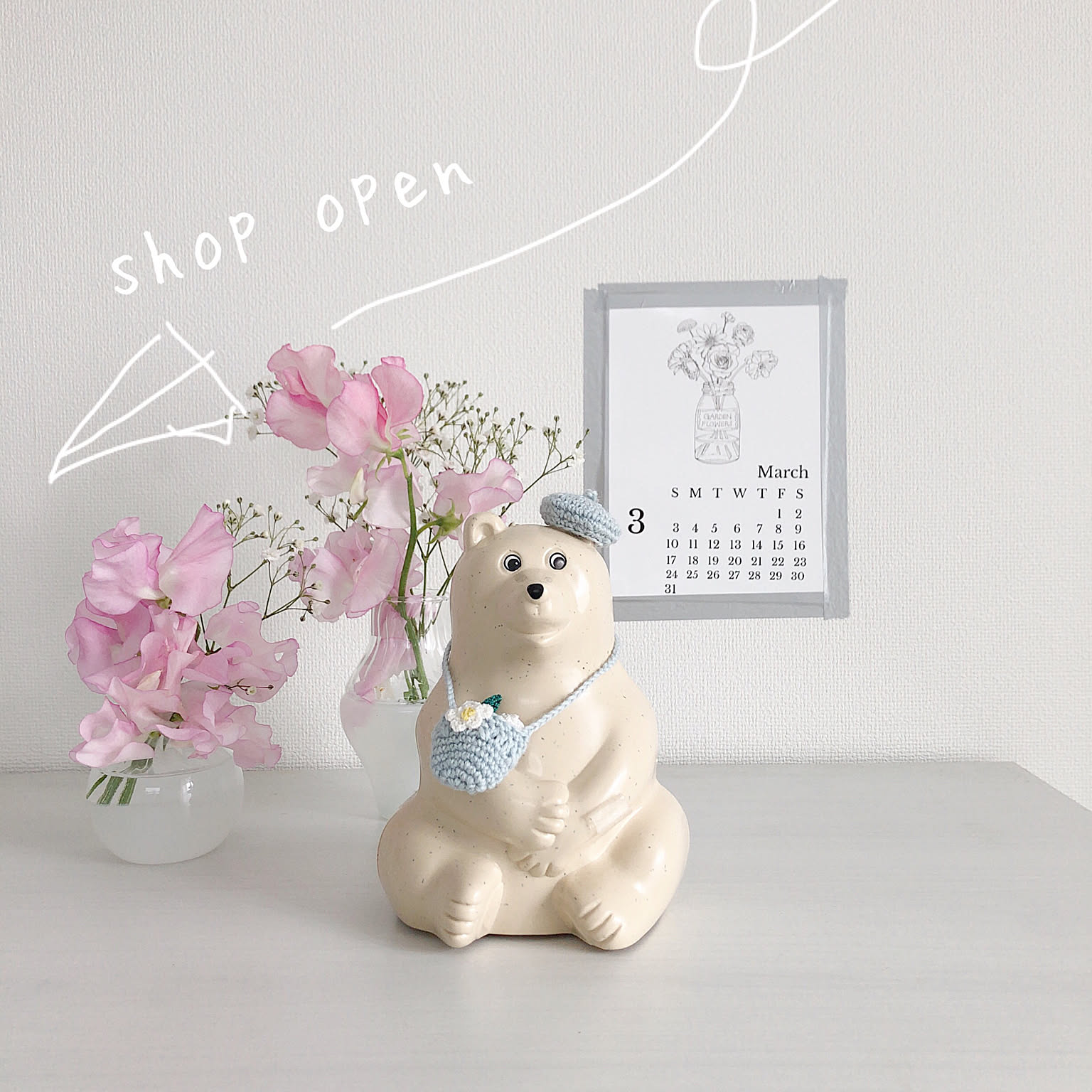 しろくま貯金箱 着せ替えのおすすめ商品とおしゃれな実例 ｜ RoomClip