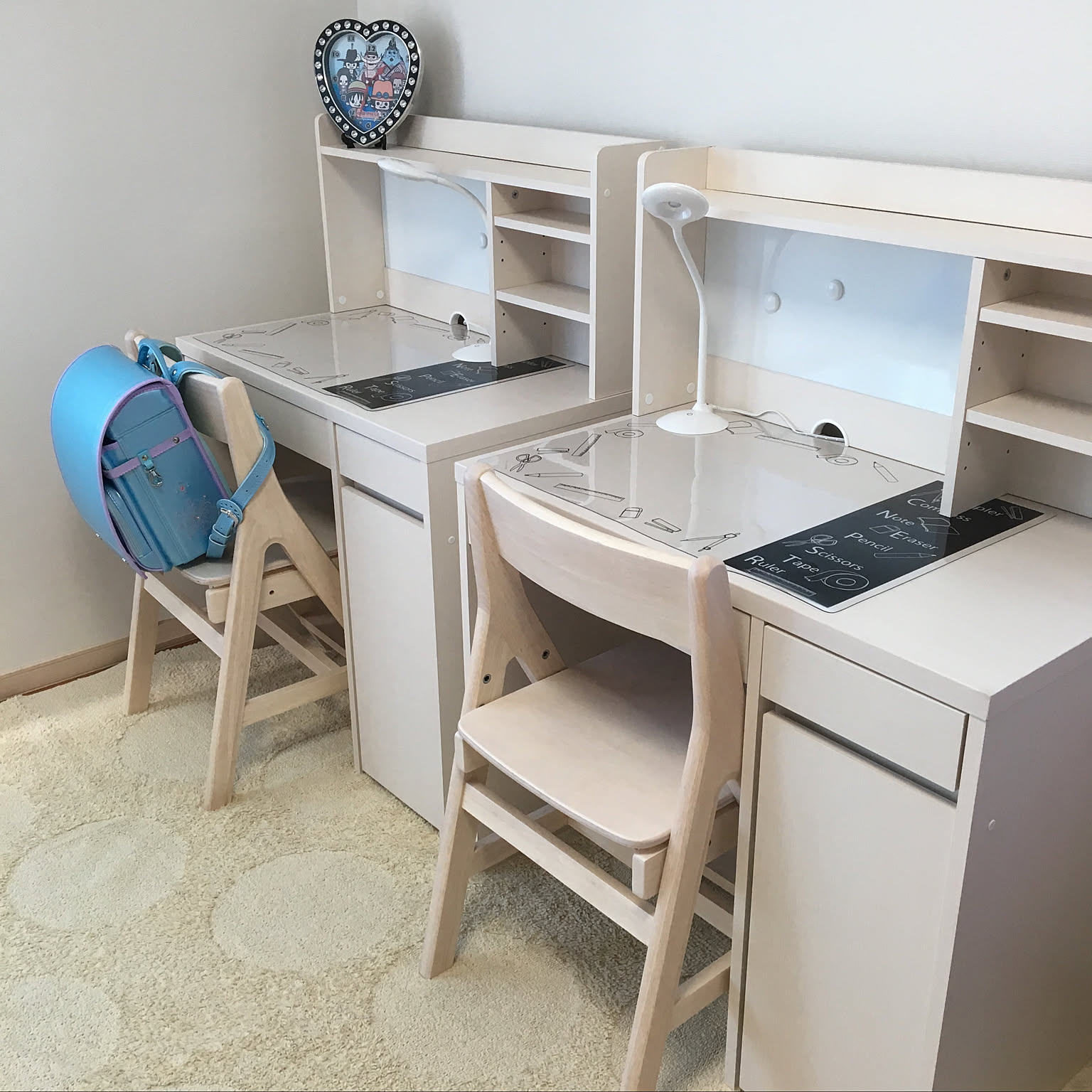 学習机 子供用 ニトリ IKEA 可動棚 三重県北部 引取歓迎 発送も