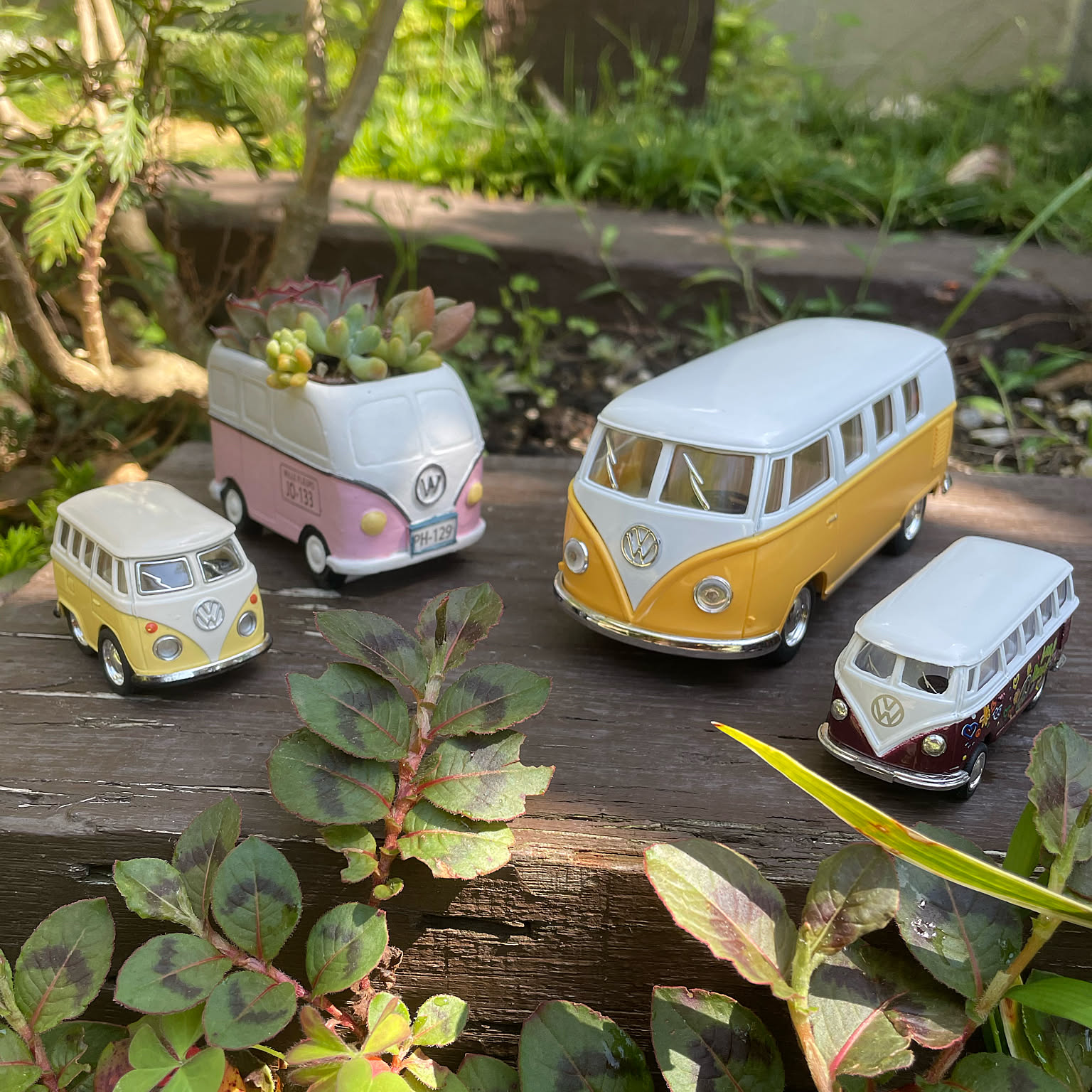 1度切り！ワーゲンバス風☆木製収納家具☆一点物！便利でオシャレ！