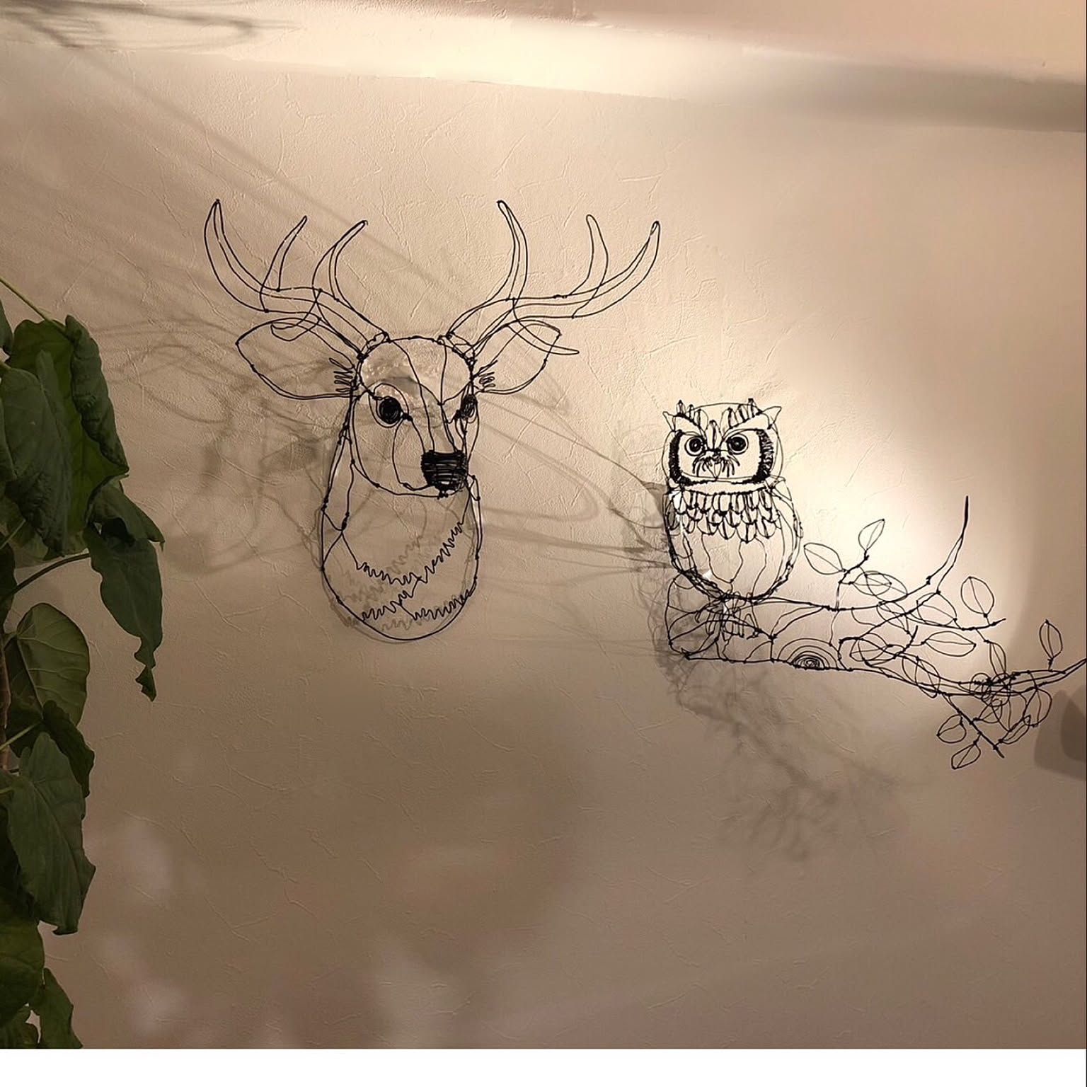 初挑戦】モリフクロウを写真から再現ワイヤーアート/wire