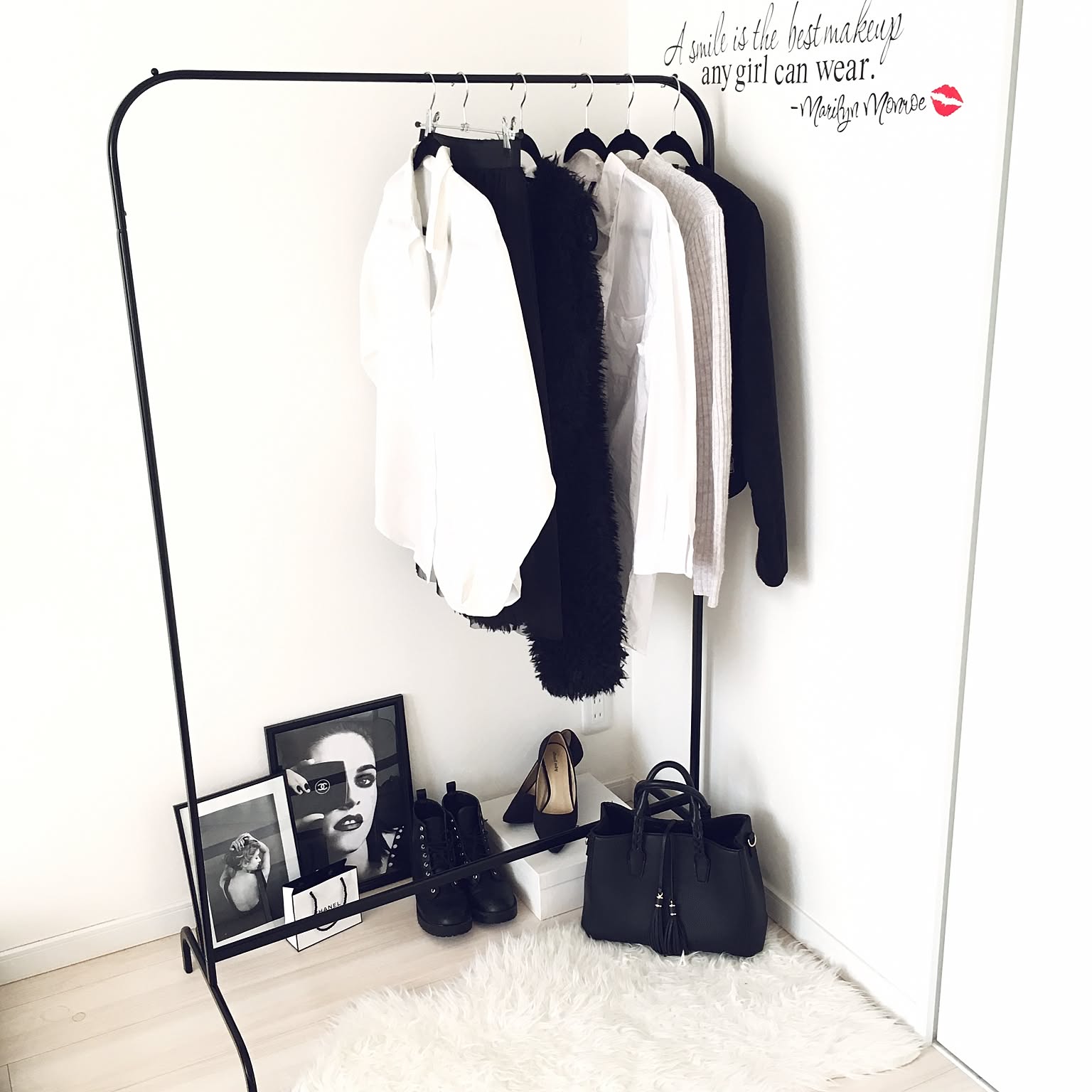 ハンガーラック 断捨離のおすすめ商品とおしゃれな実例 ｜ RoomClip