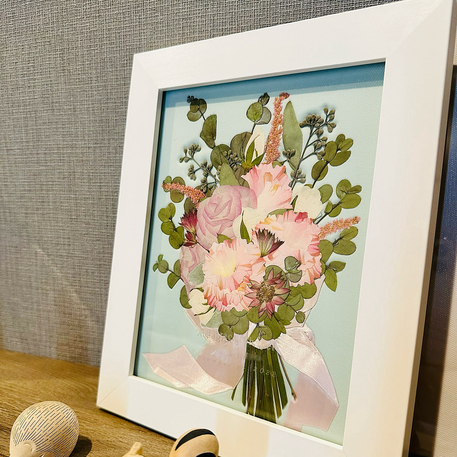 押し花アート　アフターブーケ　帝国ホテルロゴ入り Amazon.co.jp: 押し花アート アフターブーケ 帝国ホテルロゴ入り