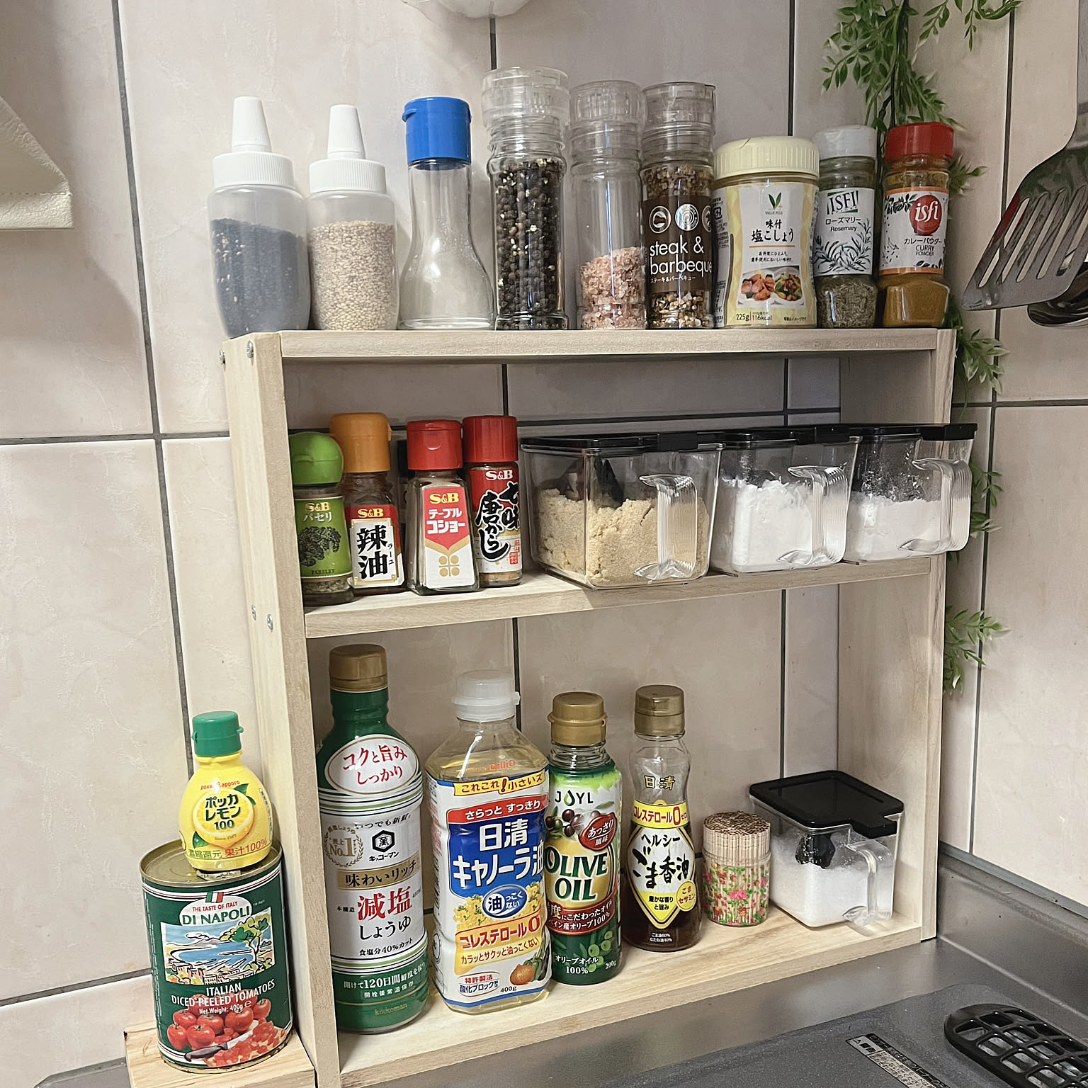 DIYスパイスラックのインテリア・手作りの実例 ｜ RoomClip（ルーム