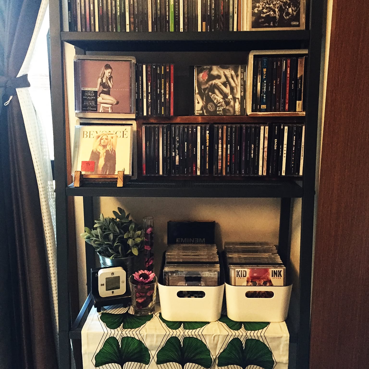 IKEA CDラック GNEDBY white, shelving unit, 202 cm - IKEA UK