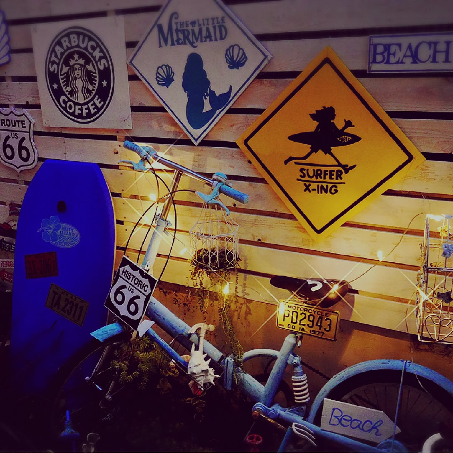 オブジェ 壁掛け 自転車 アイアン レトロ アメリカン リビング