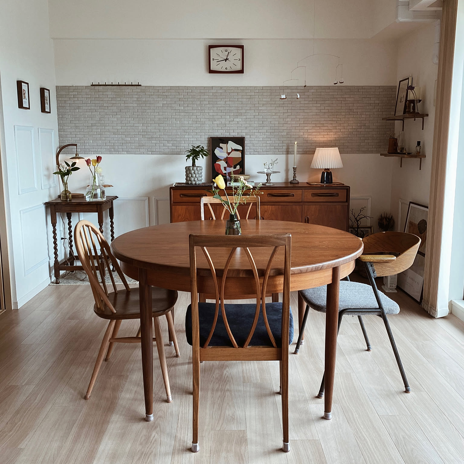 部屋全体/70B/タイムハイプ/timehype/ミッドセンチュリー家具などの