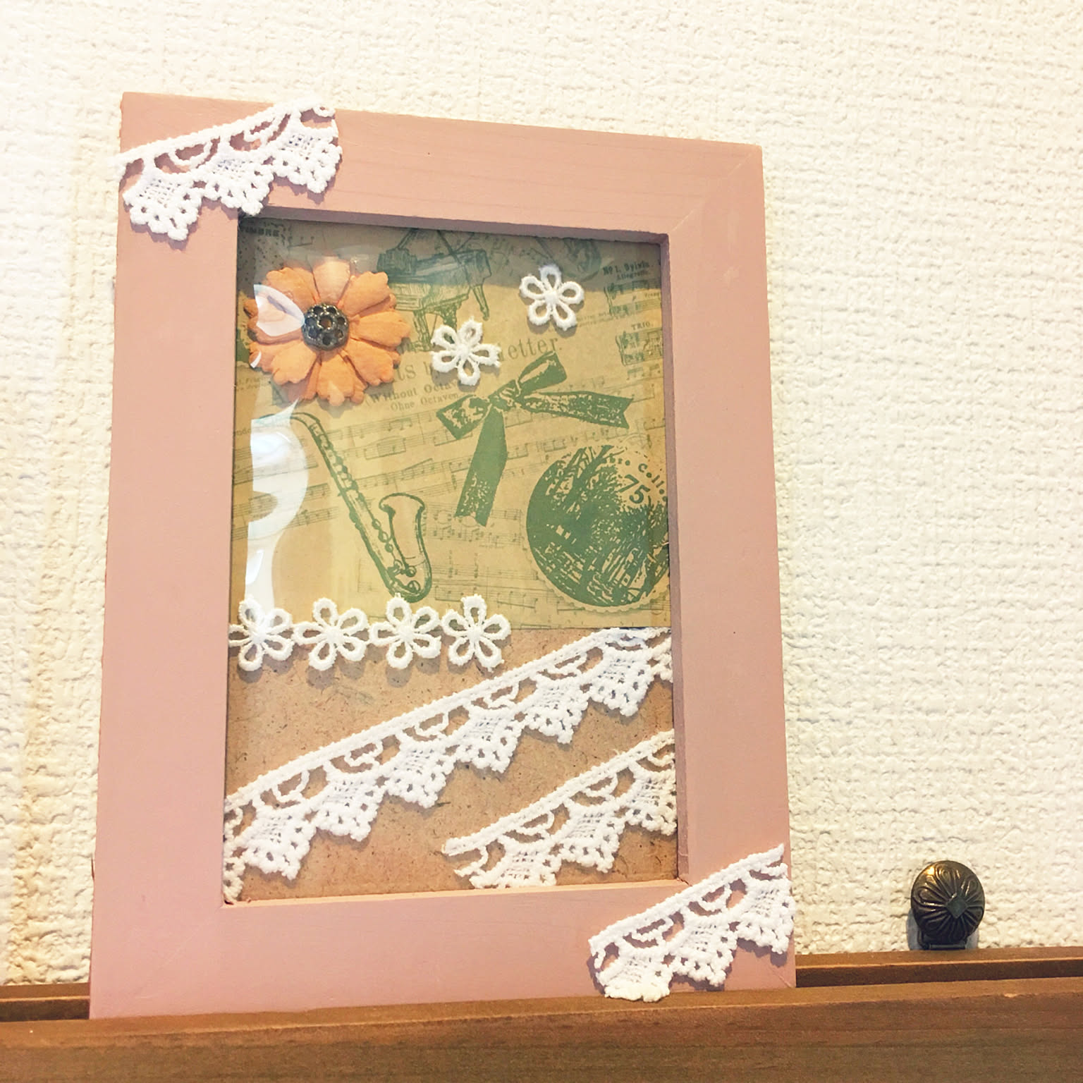 レースのフレームアレンジ＊〜 382f87ca6aec8c48df55df7ea0feed