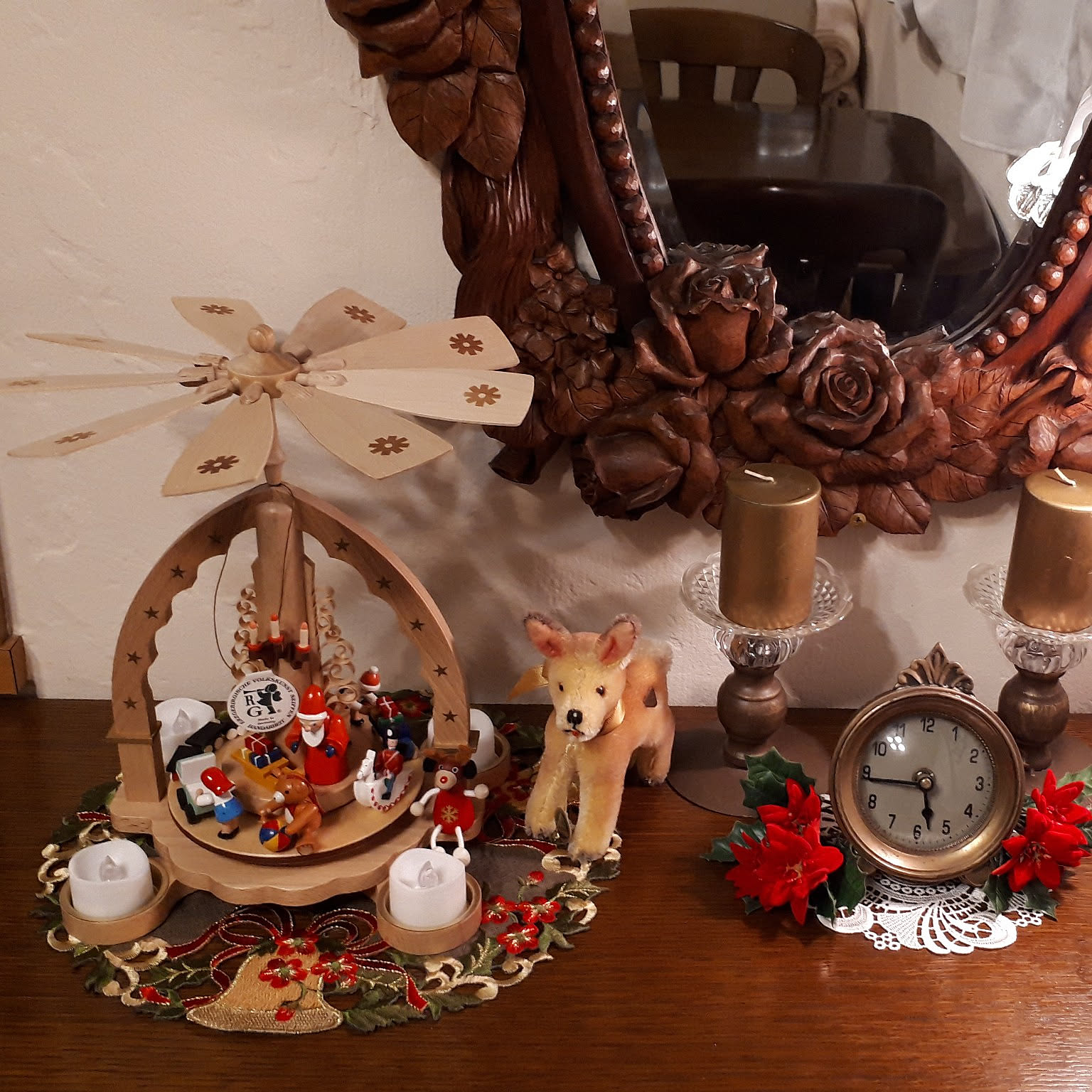 ドイツ クリスマスピラミッドのおしゃれなインテリア・部屋