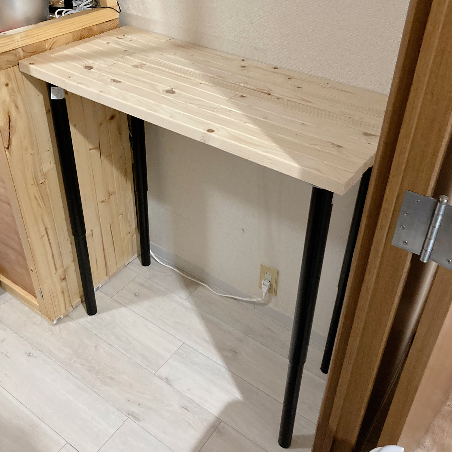 IKEAのダイニングテーブル カウンターDIYのインテリア IKEAのダイニングテーブル カウンターDIYのインテリア