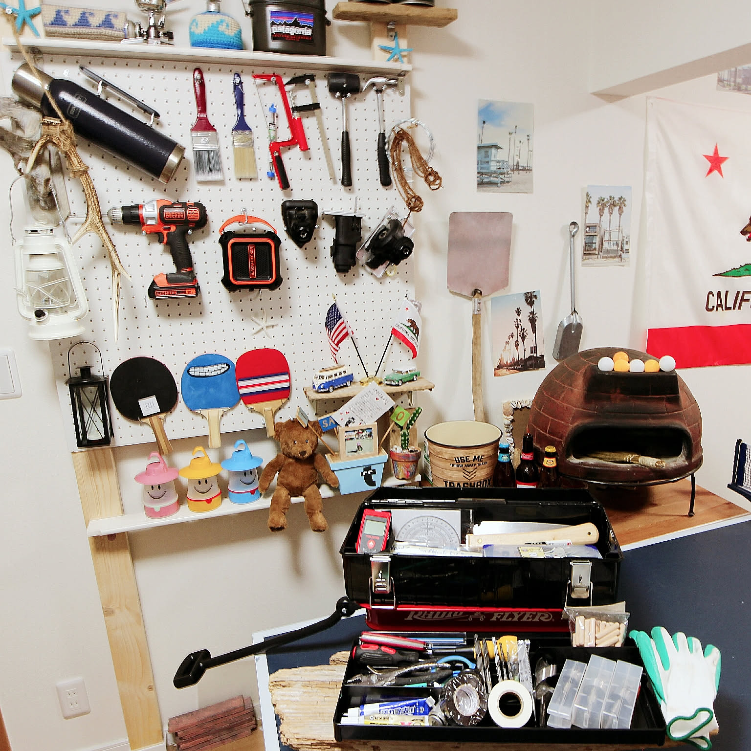 DCMカーマ/有孔ボード/棚/DIY/ケーヨーデイツー...などのインテリア実例 - 2018-11-12 21:19:23 ｜  RoomClip（ルームクリップ）