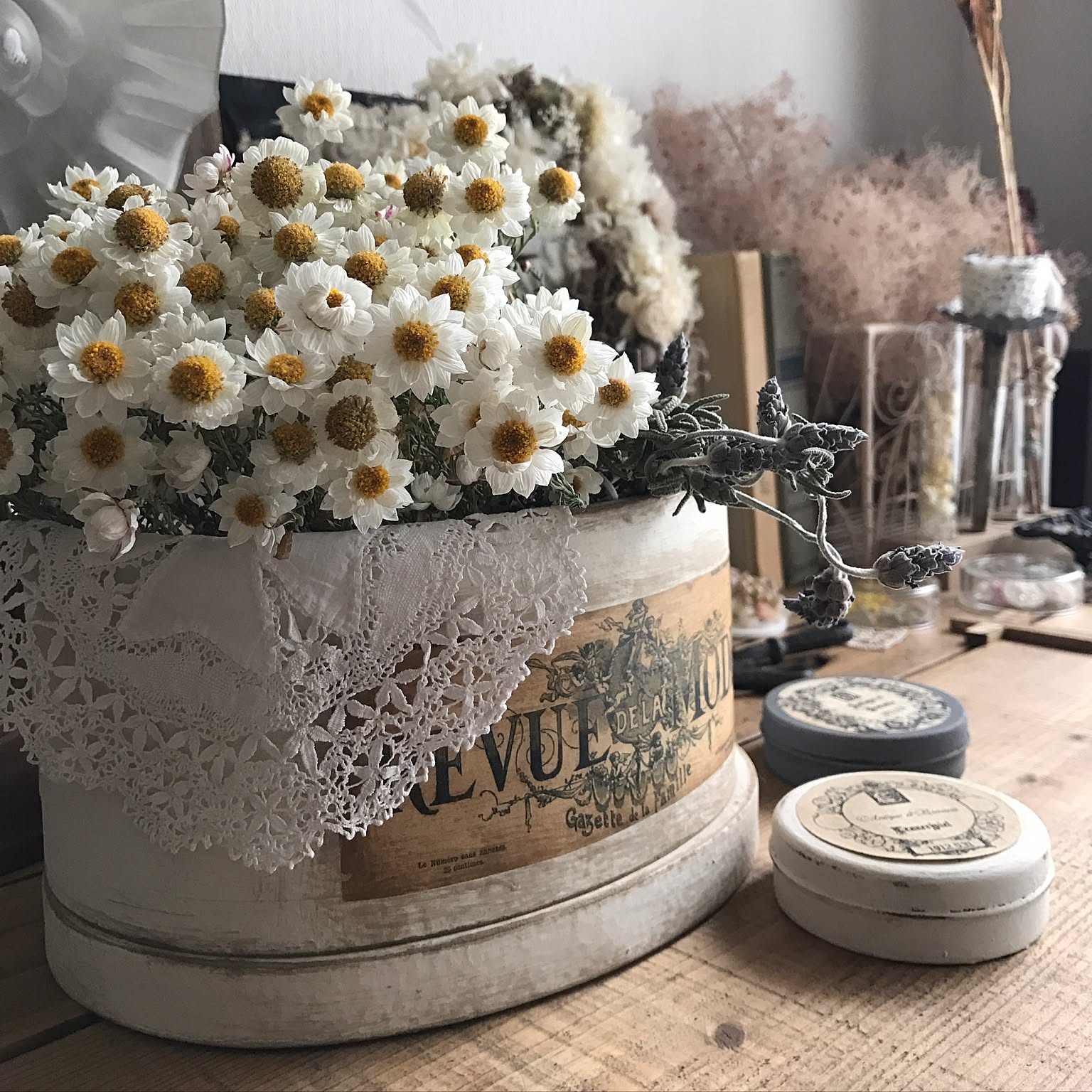 イギリス製 ドライフラワーラック ショップディスプレーなどに