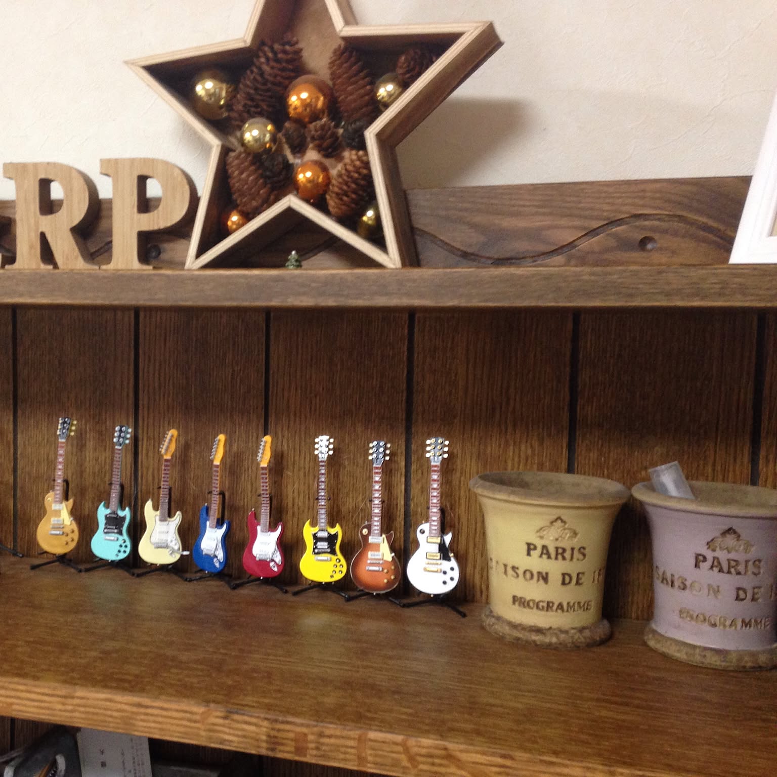 ミニチュアギターのインテリア実例 ｜ RoomClip（ルームクリップ）