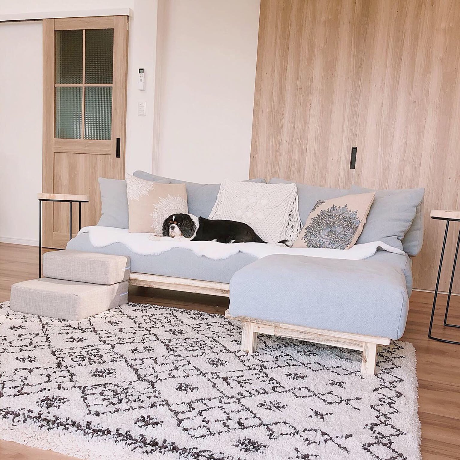 ムートンラグ unico ソファのおすすめ商品とおしゃれな実例