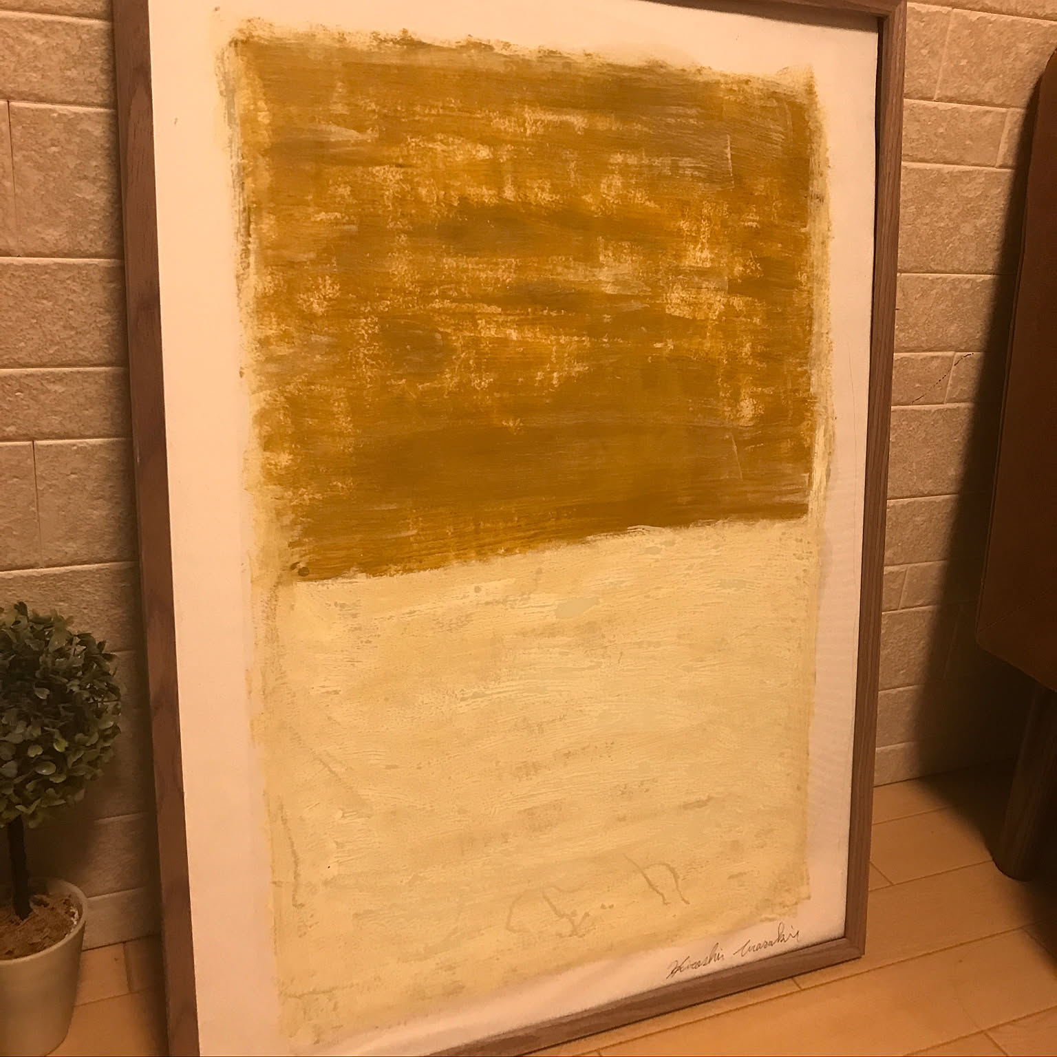 自作油絵のインテリア実例 ｜ RoomClip（ルームクリップ）