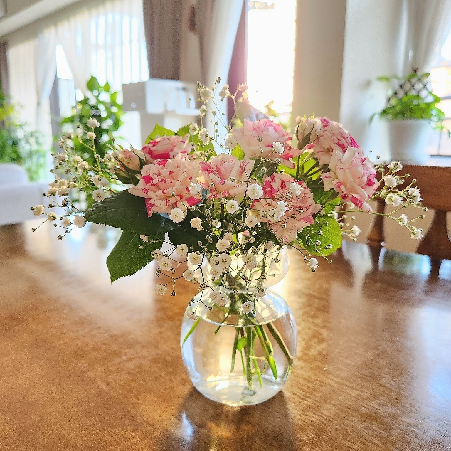 クレイフラワー✨大きなアレンジ✨薔薇・百合・カラー✨ハンドメイド クレイフラワー✨大きなアレンジ✨薔薇・百合・カラー✨ハンドメイド