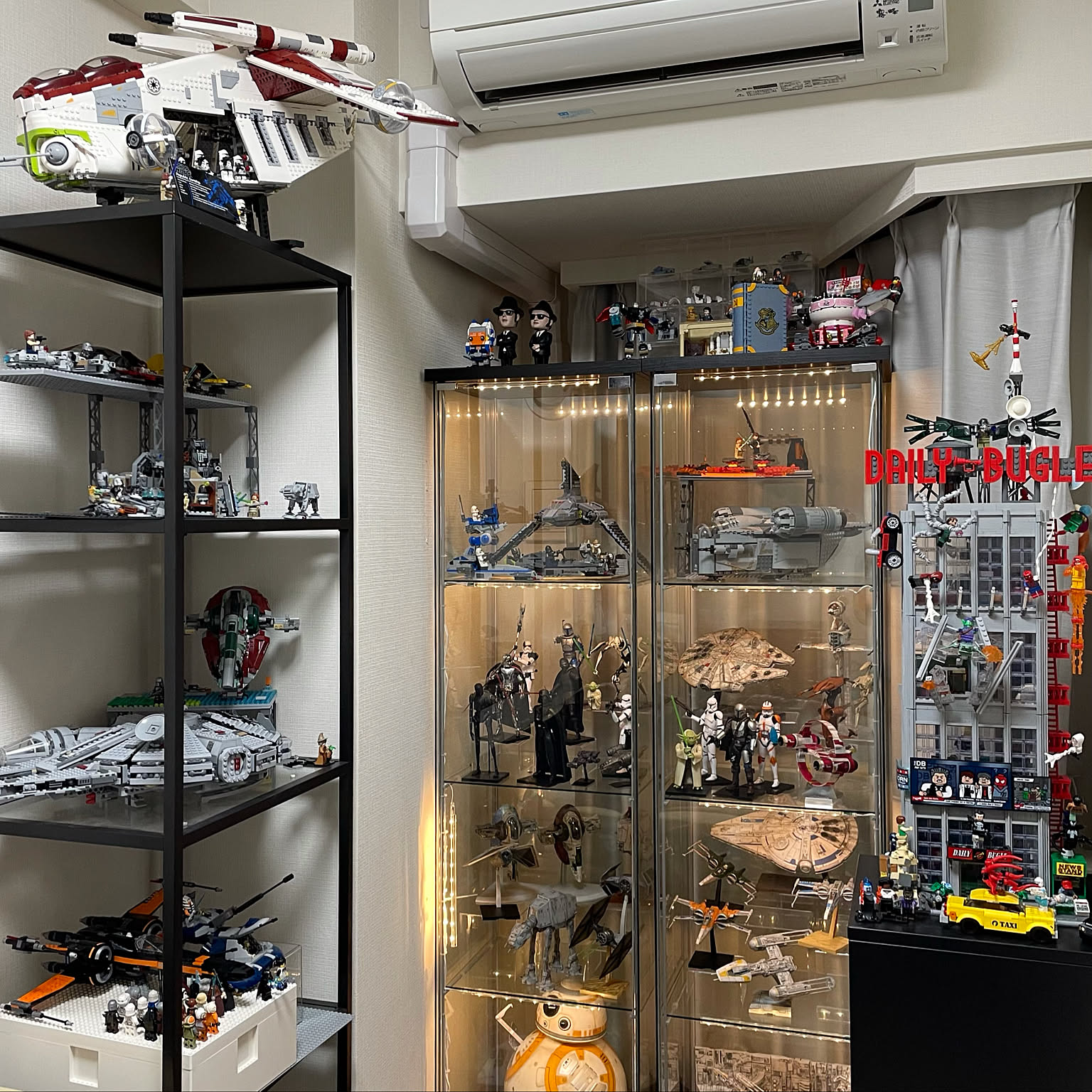 レゴ 趣味部屋のおしゃれなアレンジ・飾り方のインテリア実例