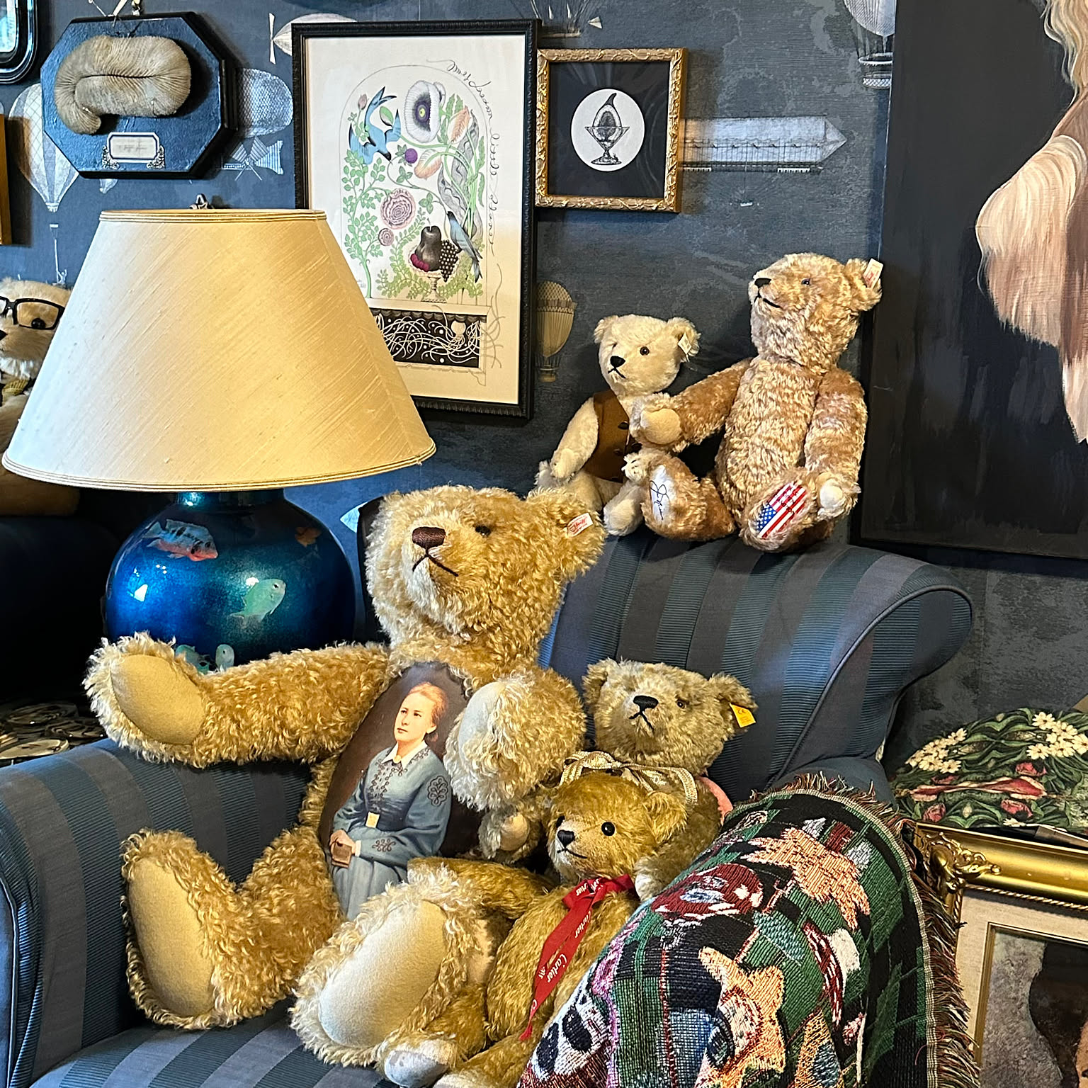 シュタイフ Steiff 木製ドールハウス Historic Steiff Minitures 木製